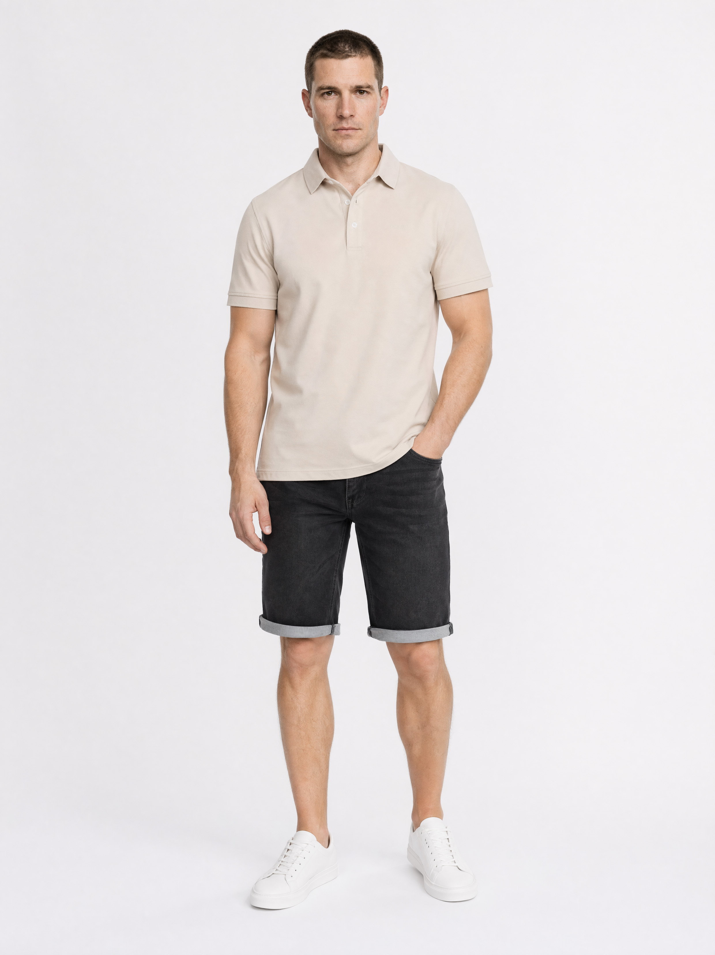 247Jeans Elm Short J04 Dark Grey Denim Used