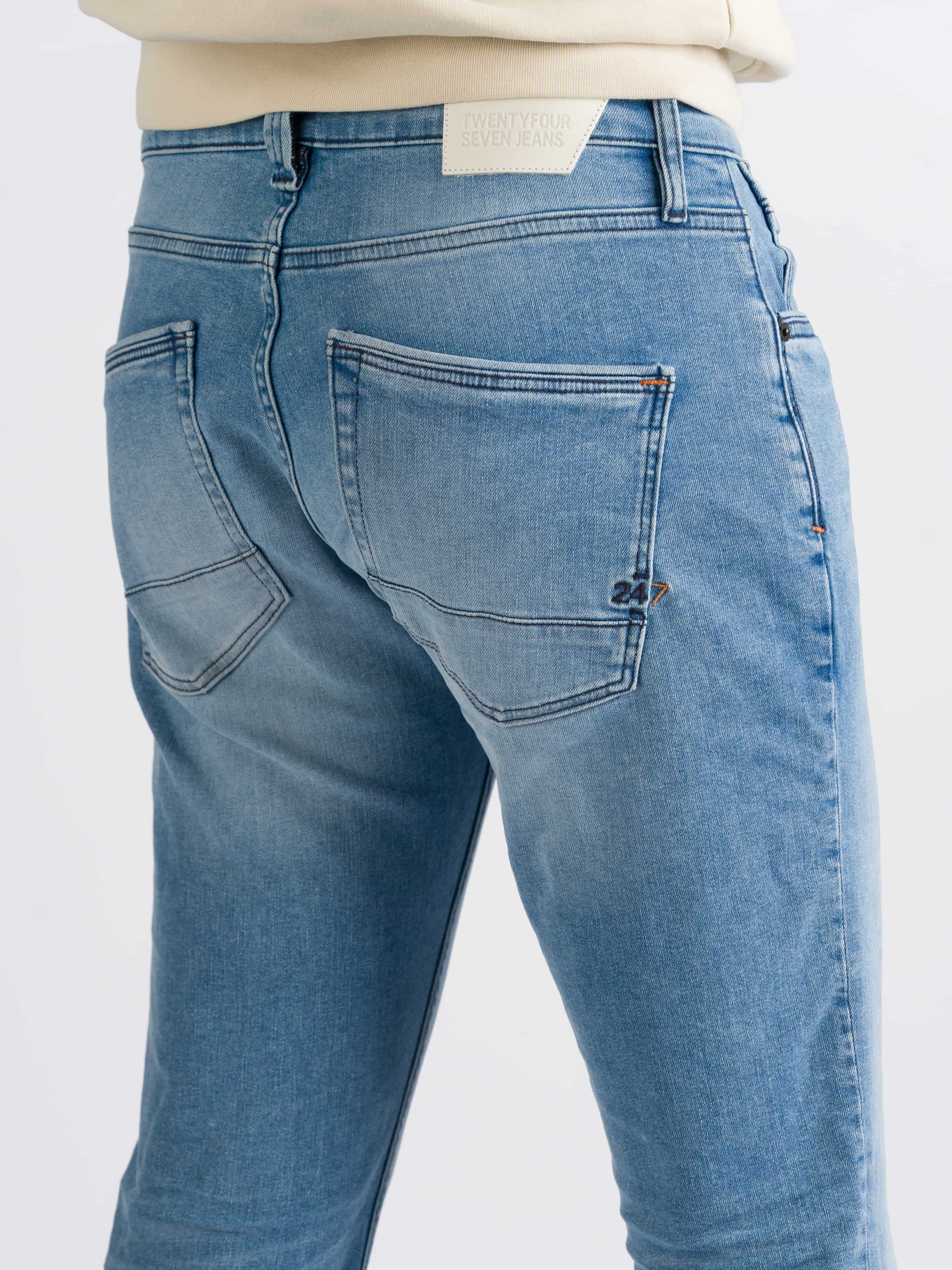 247Jeans Palm Slim SL55 Bleached Denim Used