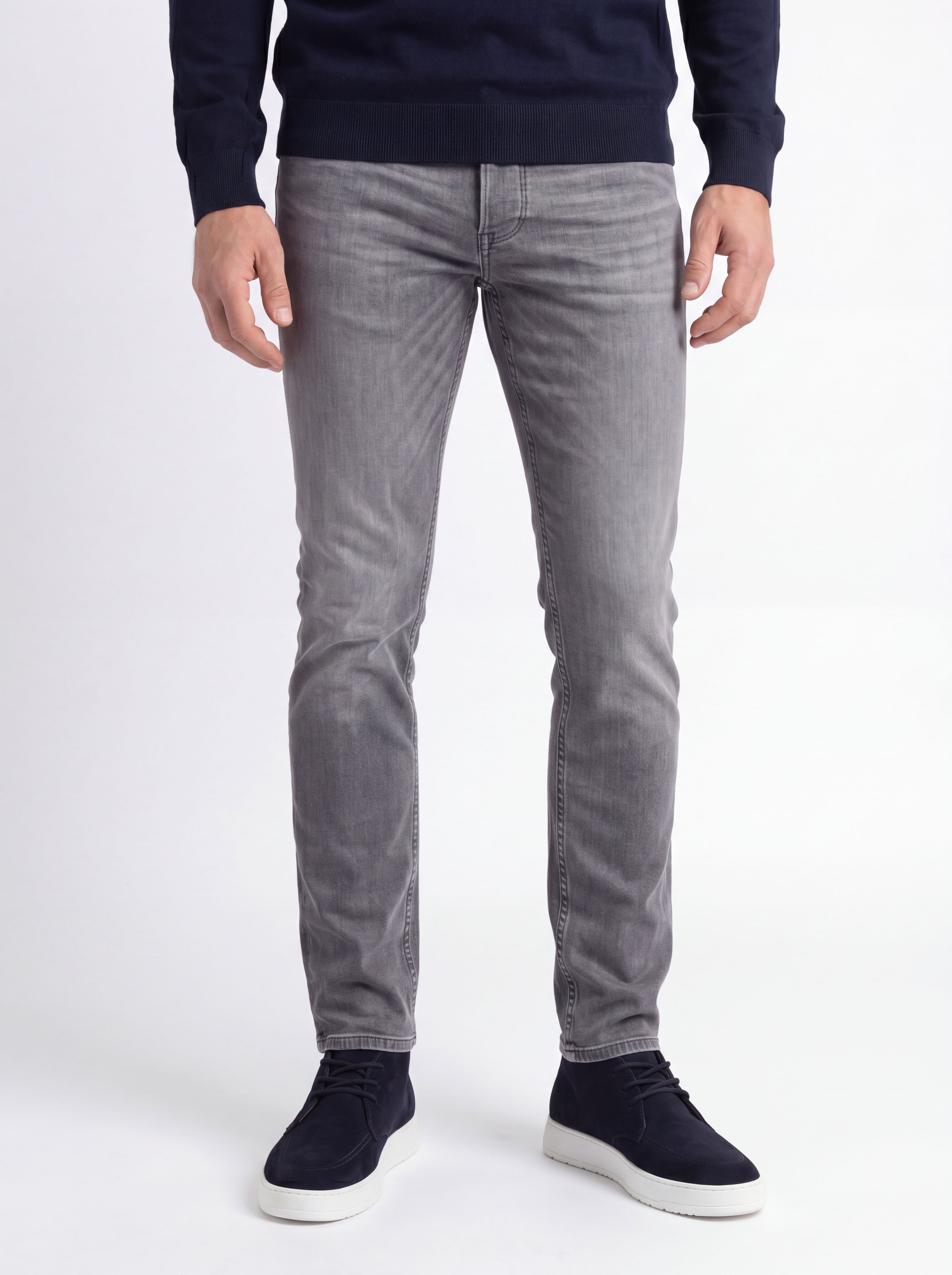 247Jeans Palm Skinny SK77 Medium Grey Denim Used