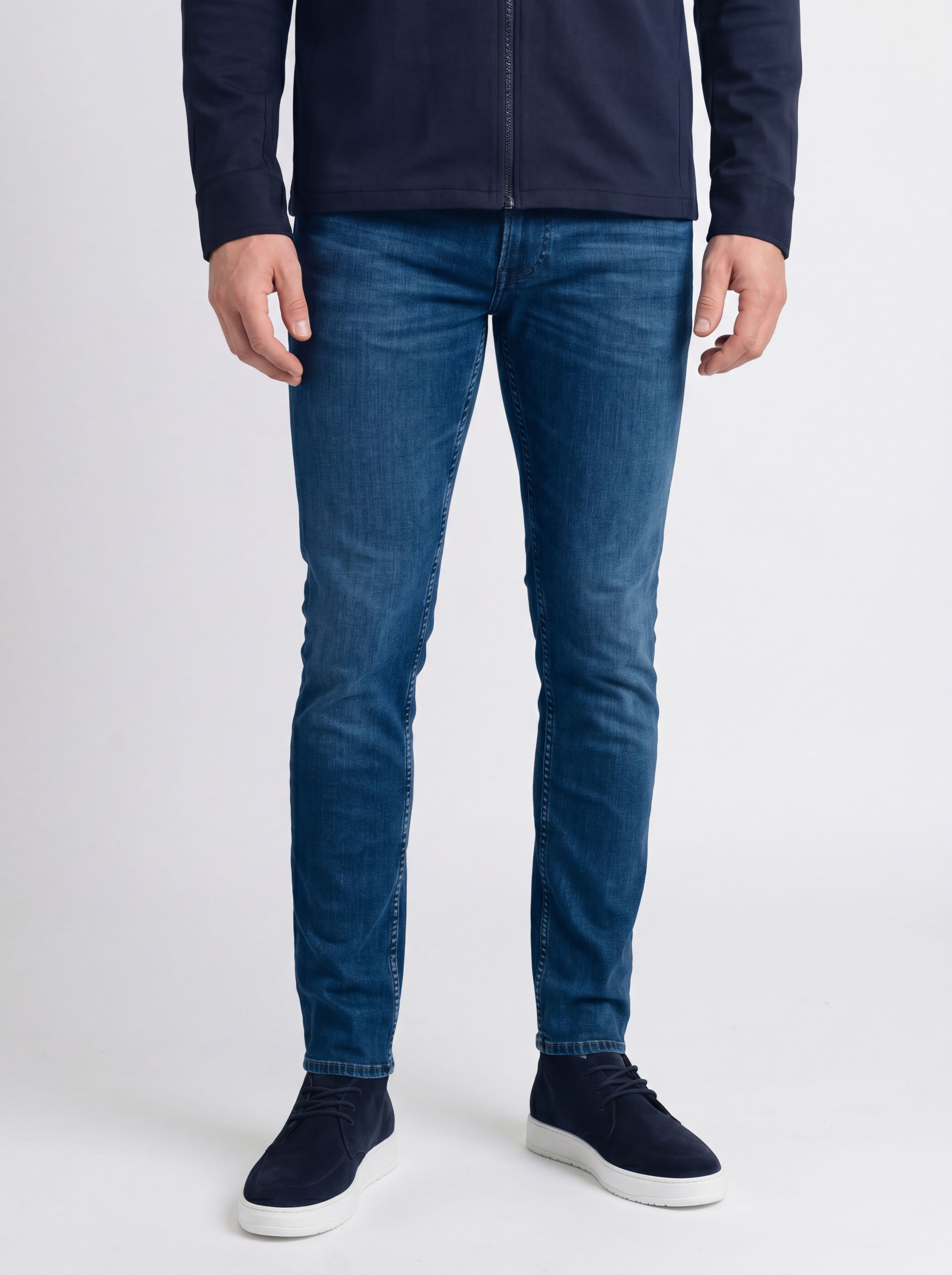 247Jeans Palm Skinny SK73 Medium Blue Denim