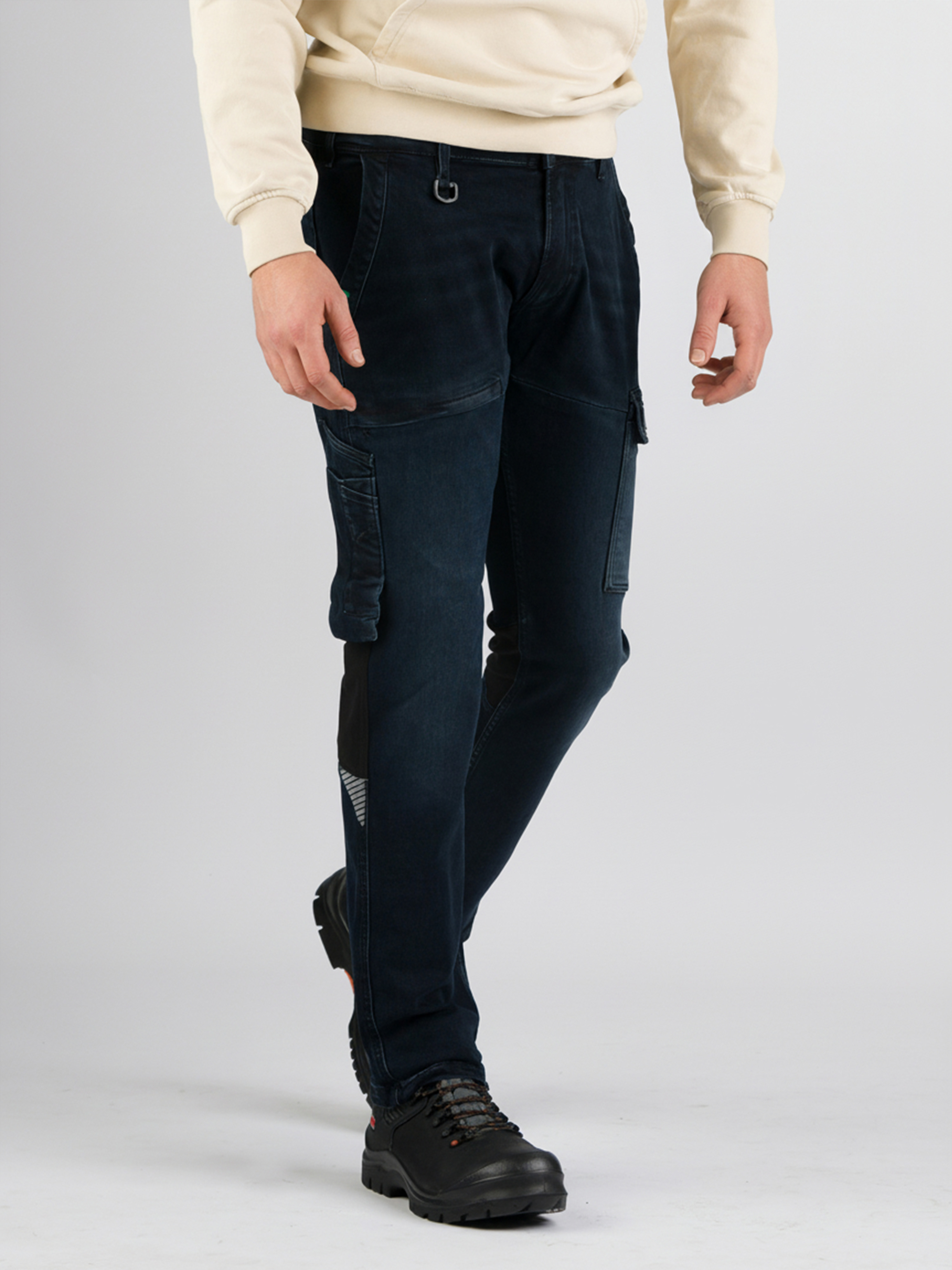 247Jeans Jaguar Workwear W56 Blue Black Denim