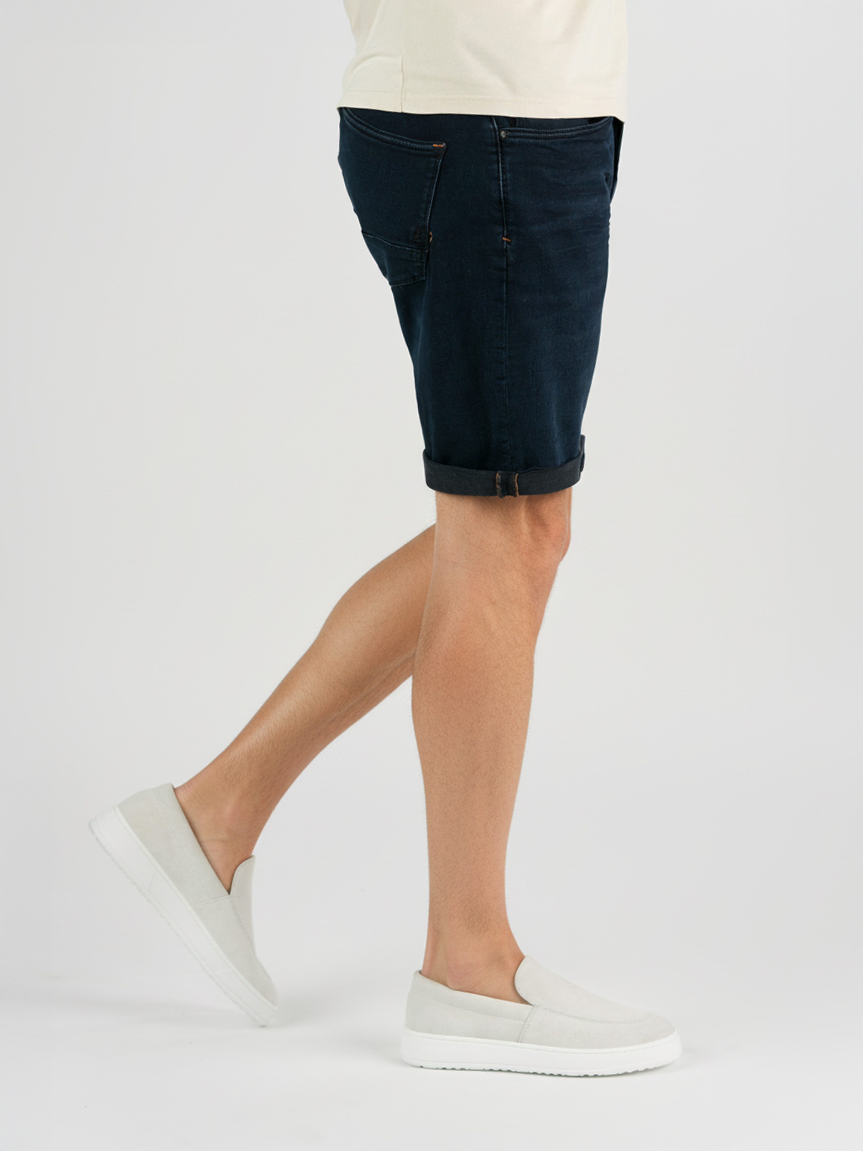 247Jeans Palm Slim Short SH04 Blue Black Denim