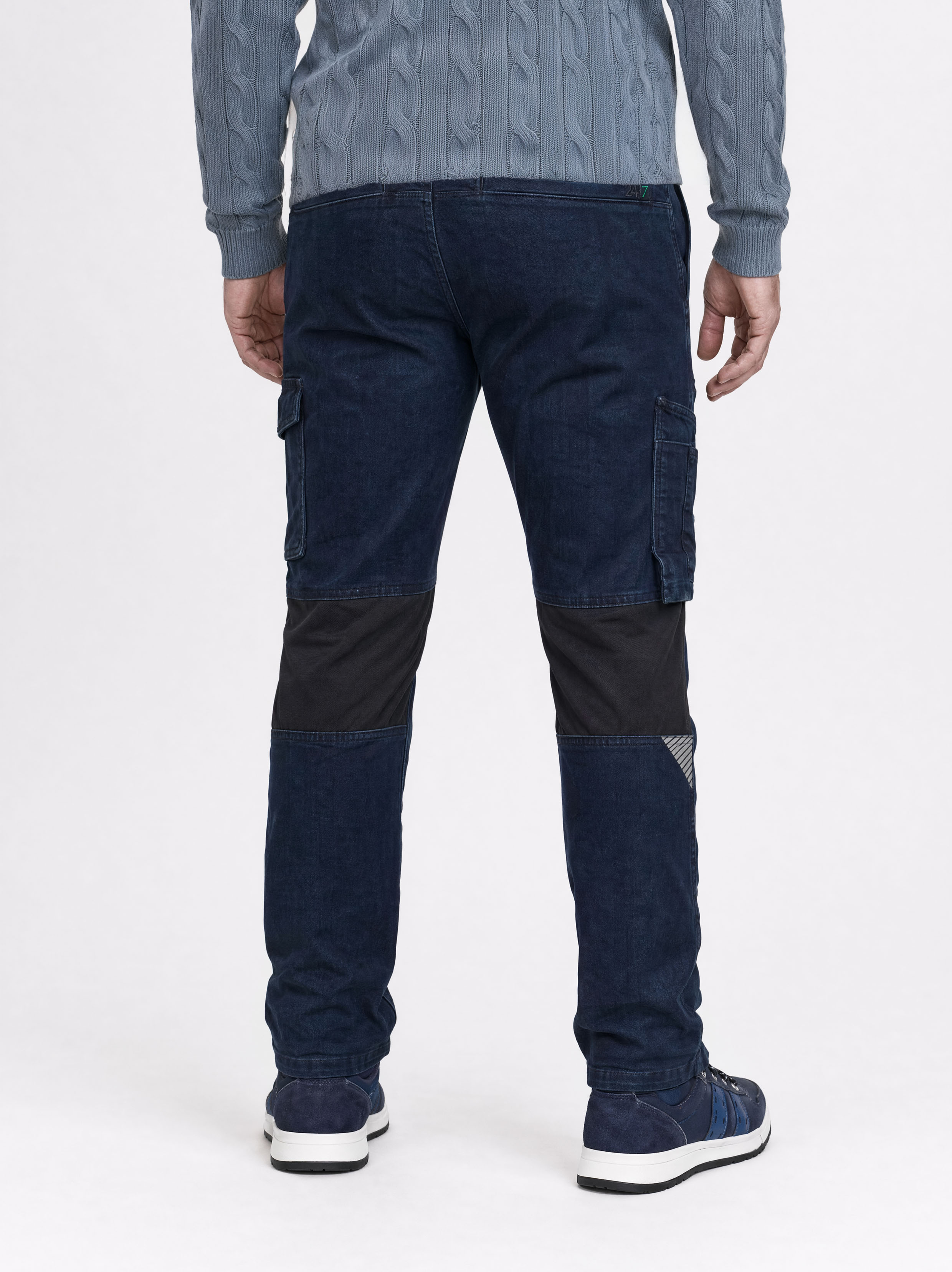 247Jeans Jaguar Workwear W56 Blue Black Denim