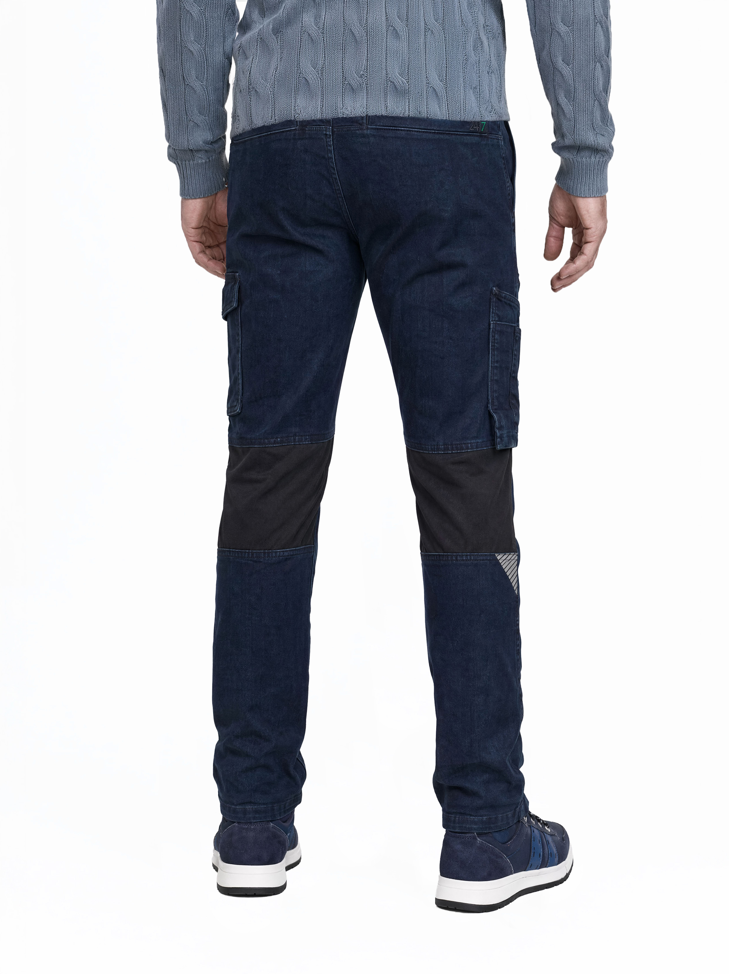 247Jeans Jaguar Workwear W56 Blue Black Denim