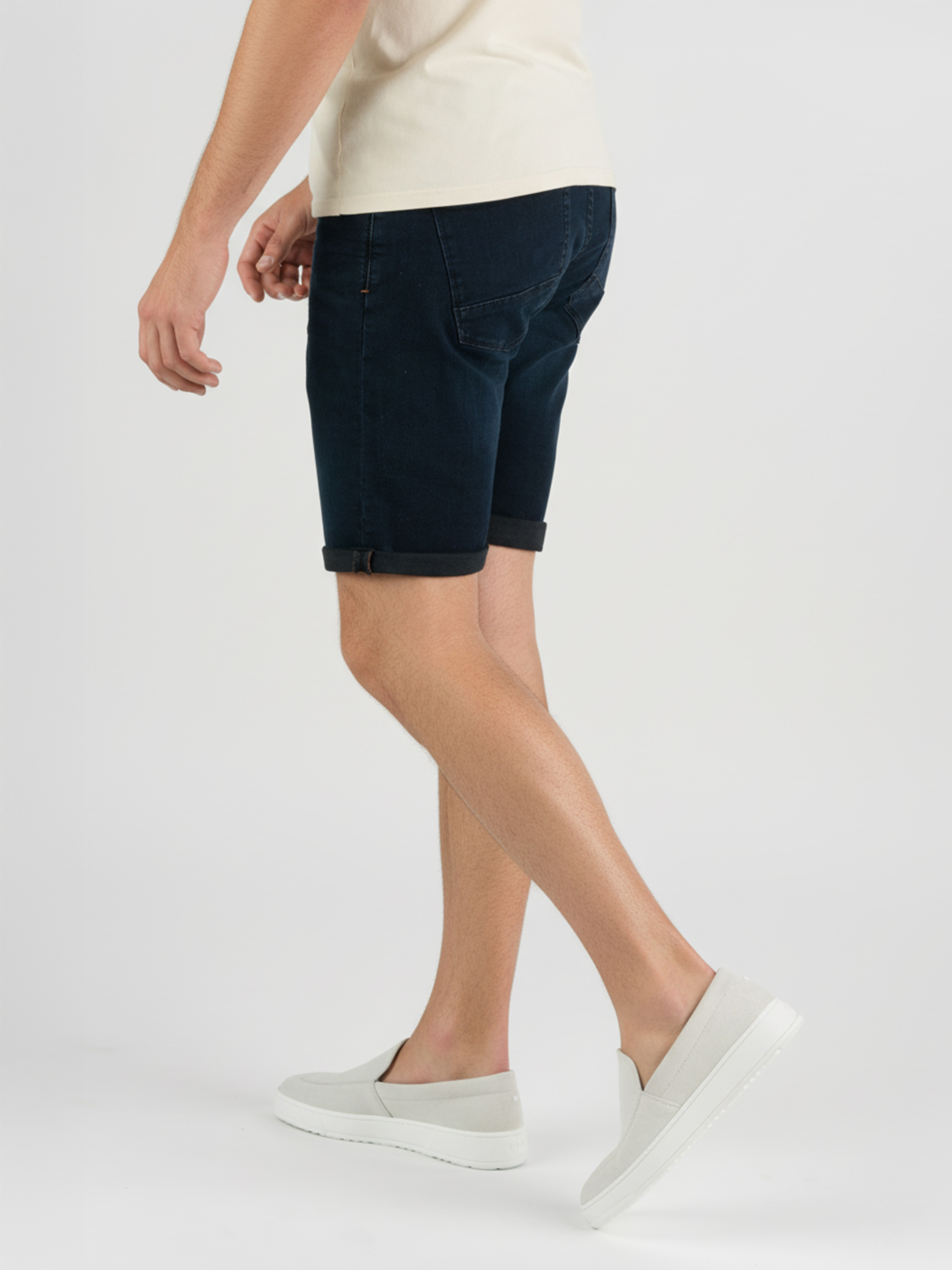 247Jeans Palm Slim Short SH04 Blue Black Denim