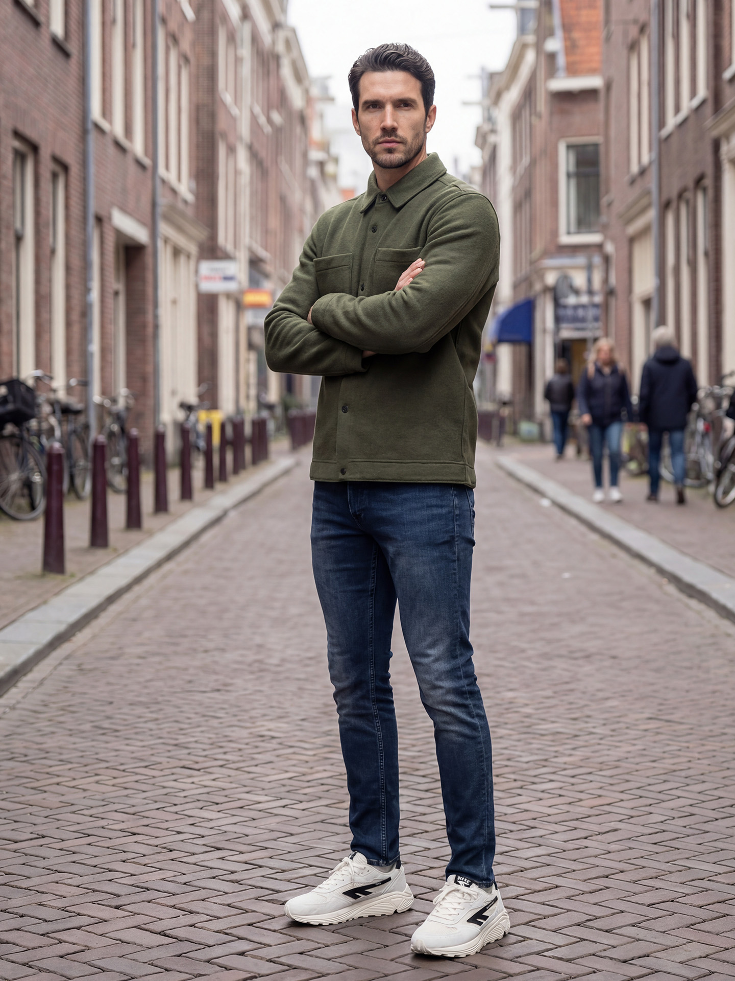 247Jeans Palm Skinny  SK71 Blue Black Denim Used