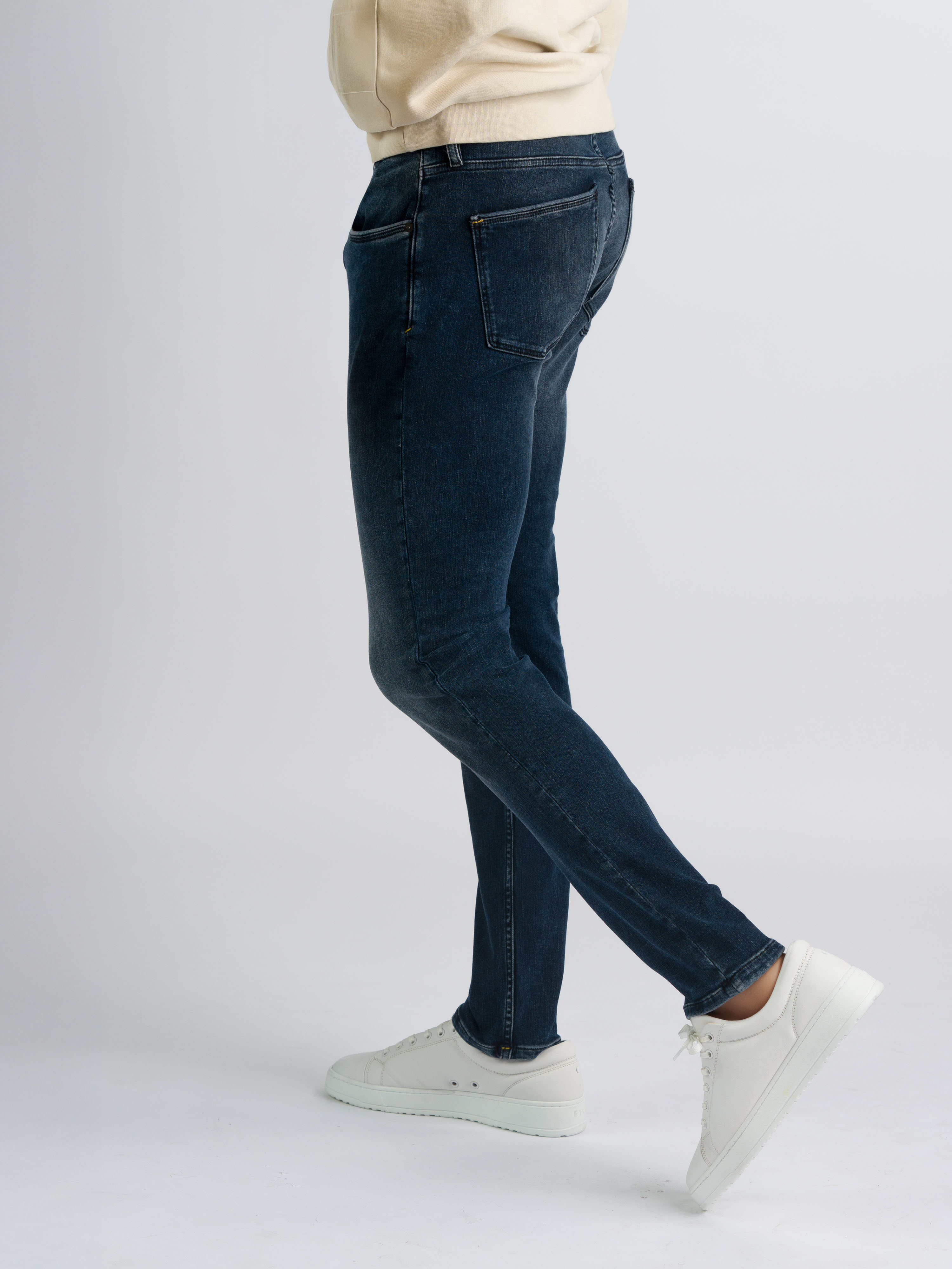 247Jeans Palm Skinny  SK71 Blue Black Denim Used