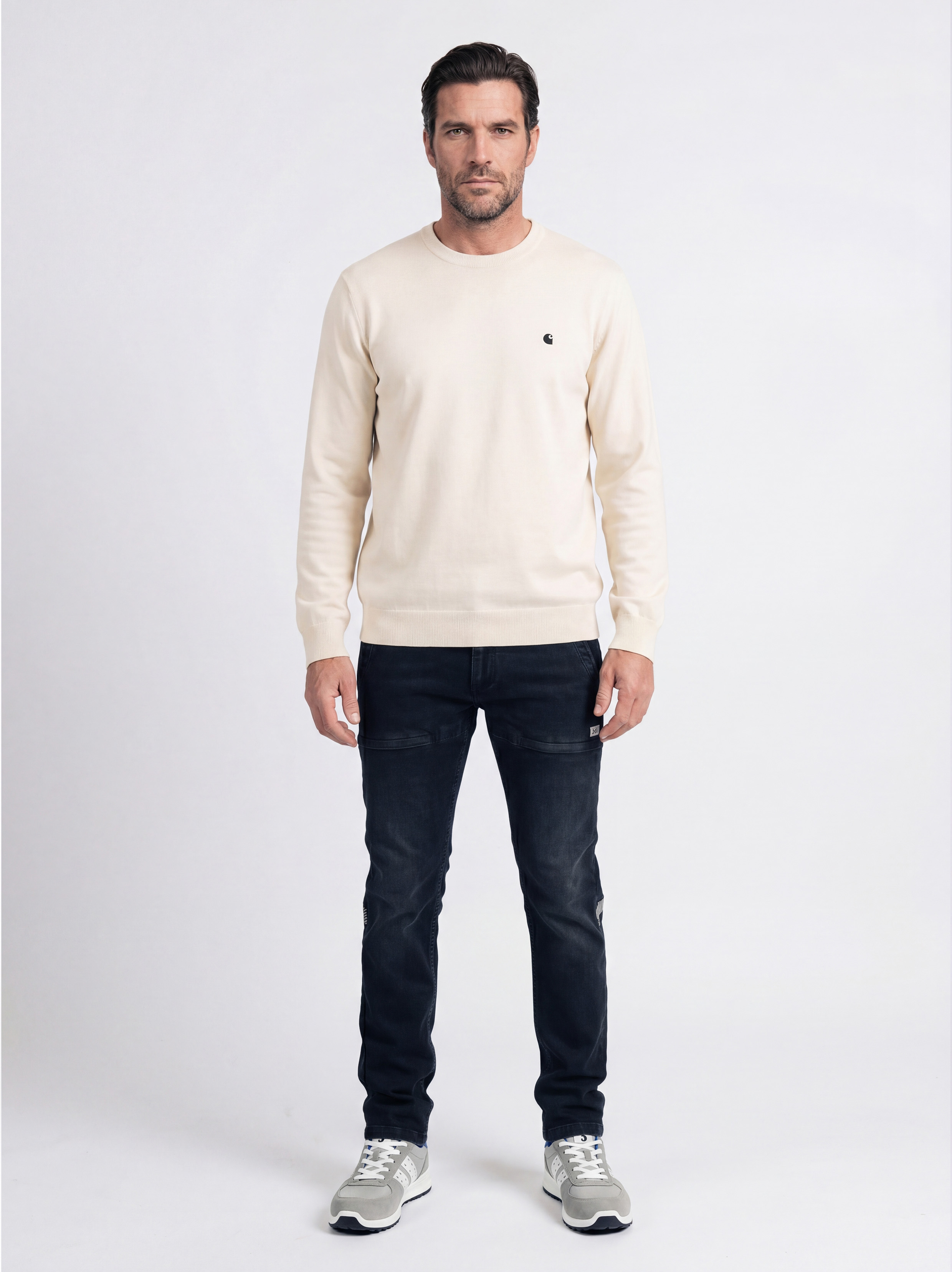 247Jeans Cheetah Workwear W06 Blue Black Denim