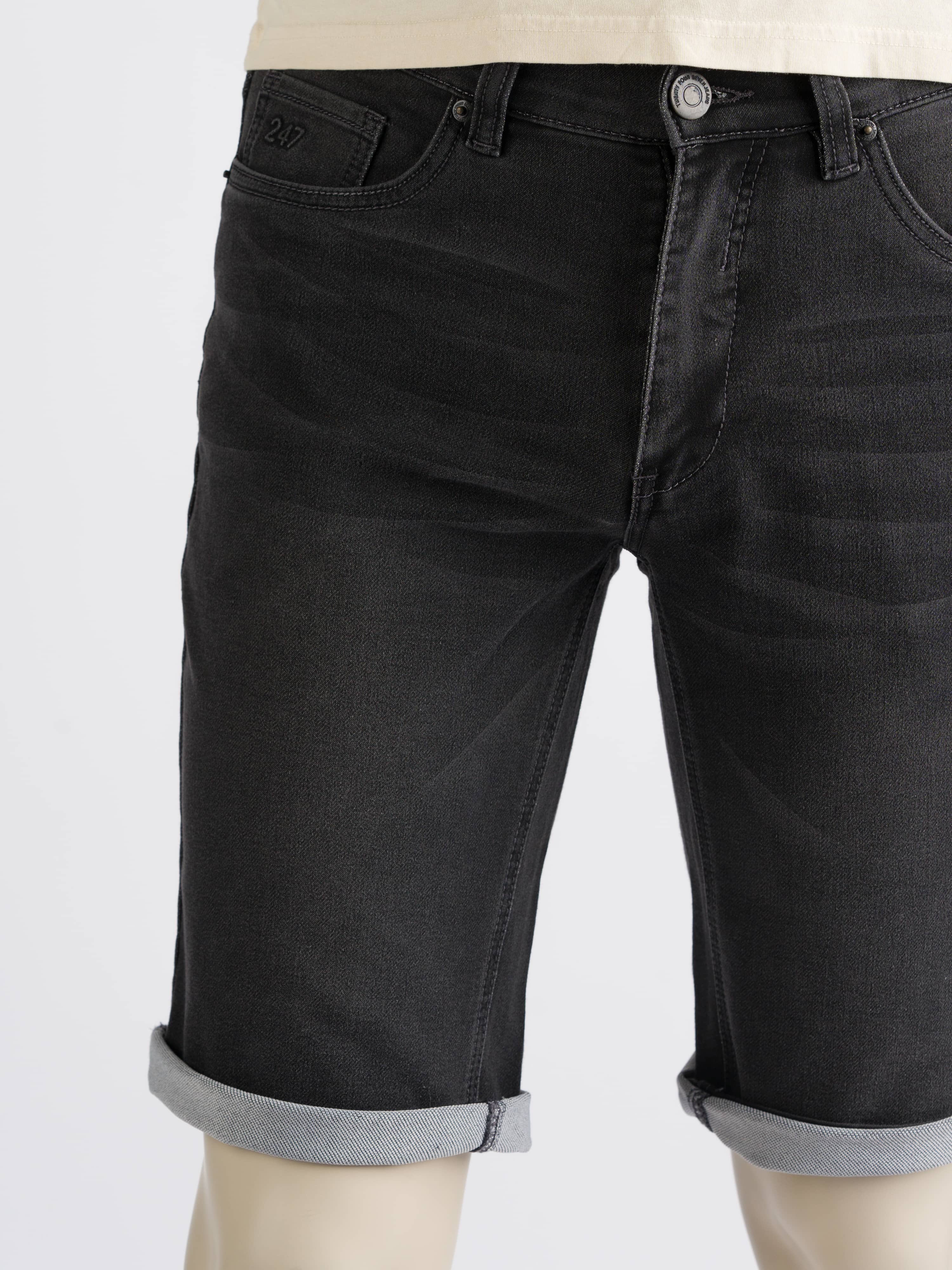 247Jeans Elm Short J04 Dark Grey Denim Used