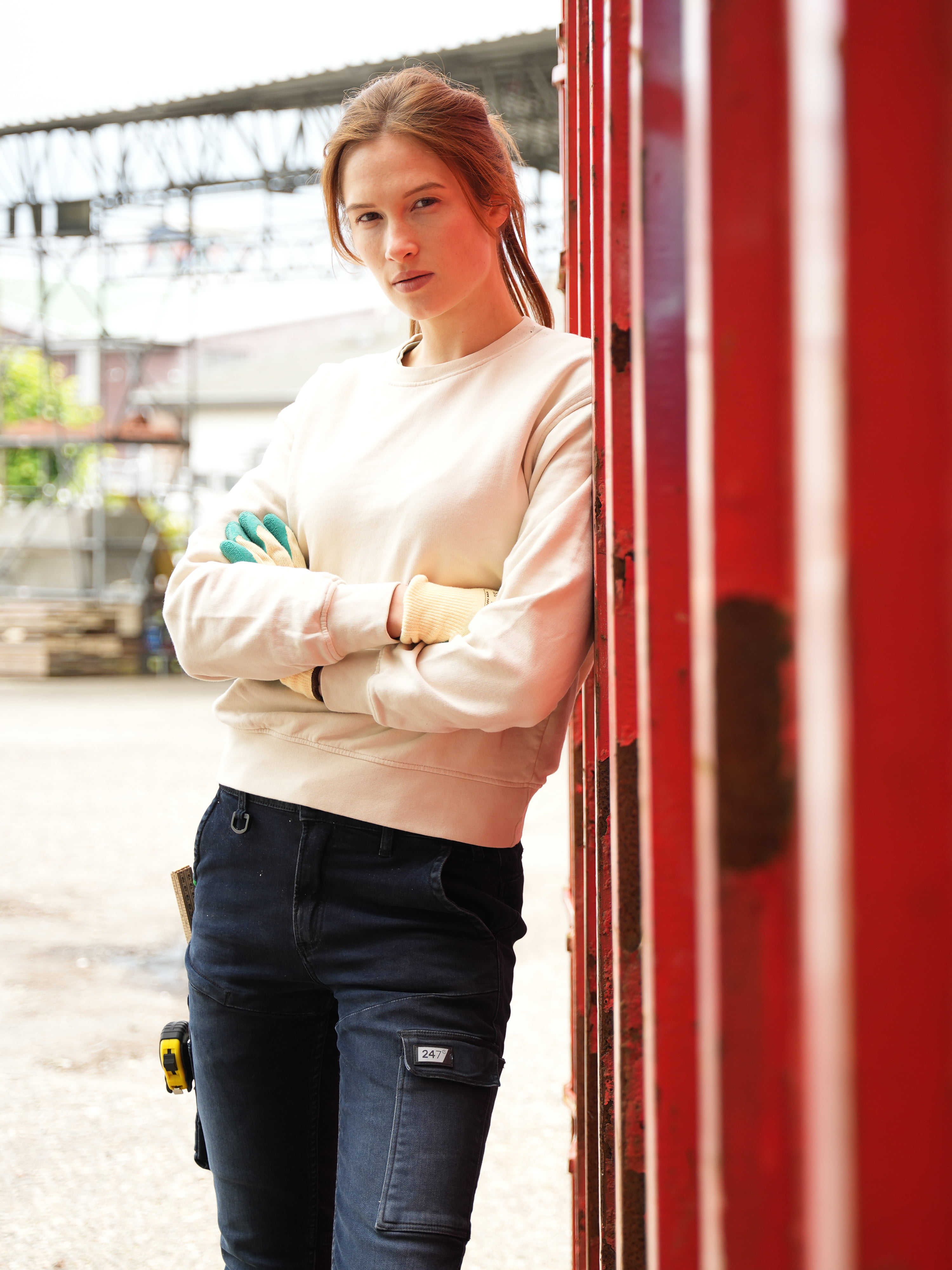 247Jeans Panda Workwear W21 Blue Black Denim