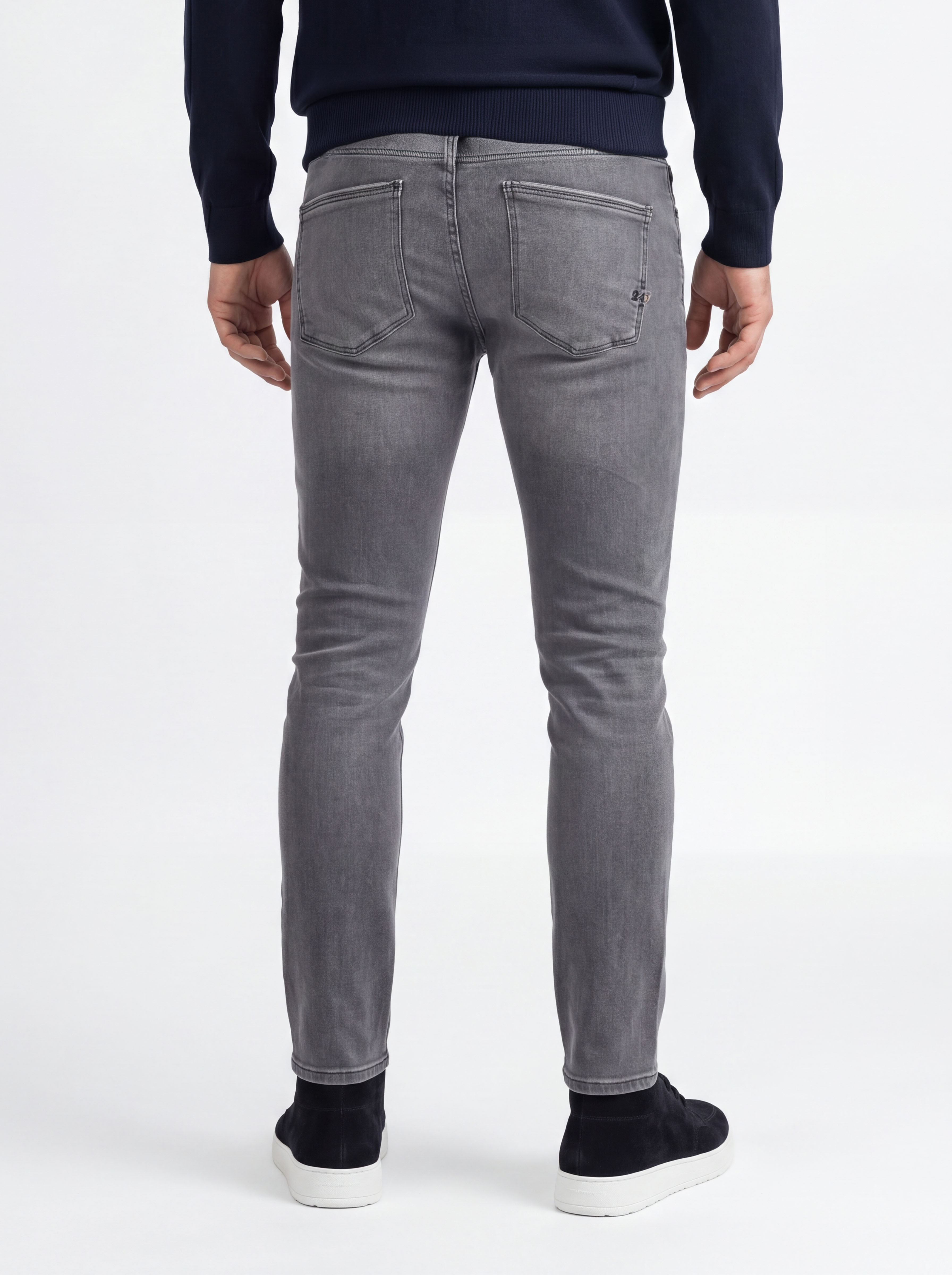 247Jeans Palm Skinny SK77 Medium Grey Denim Used