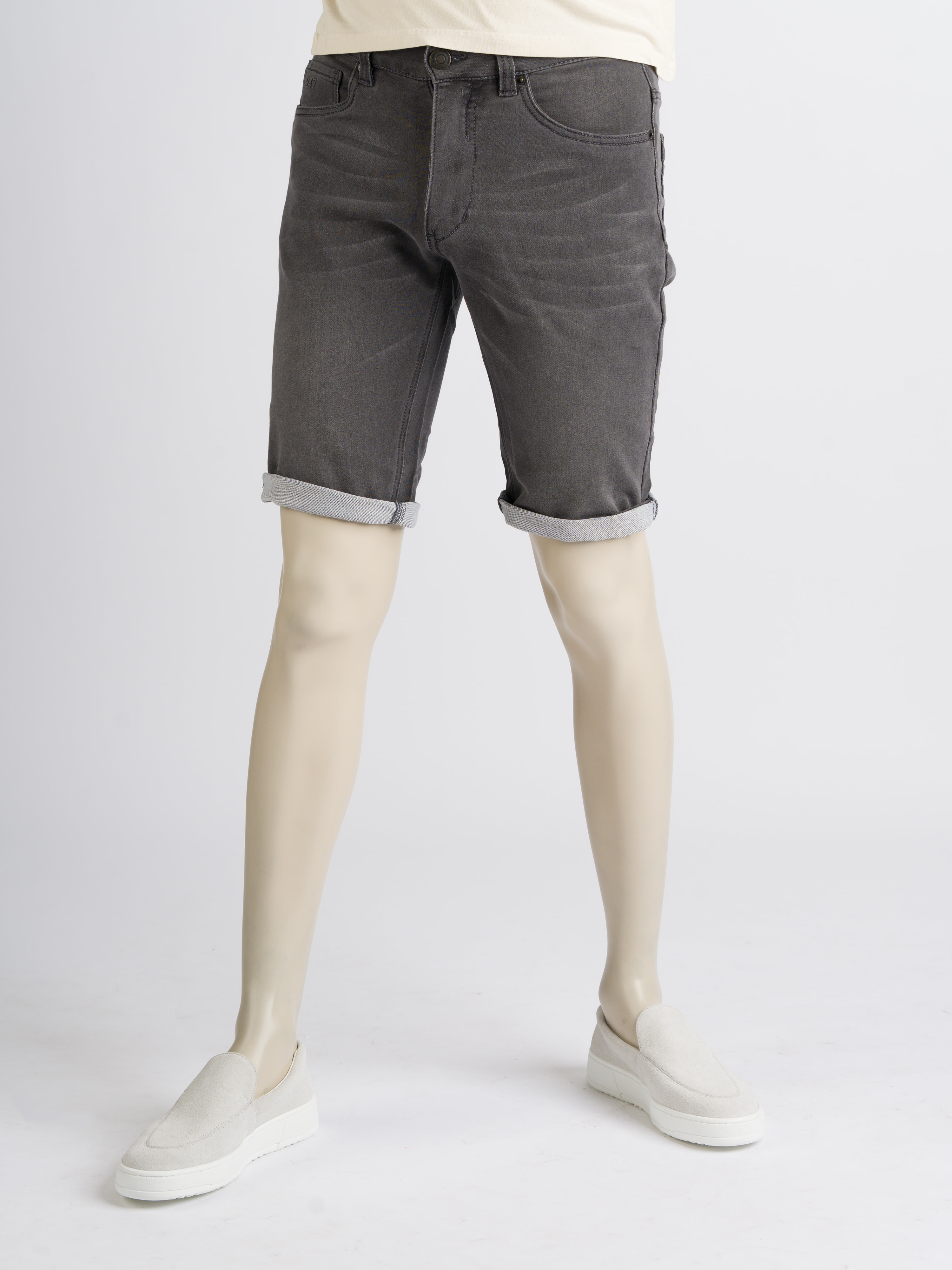 247Jeans Elm Short J04 Medium Grey Denim Used