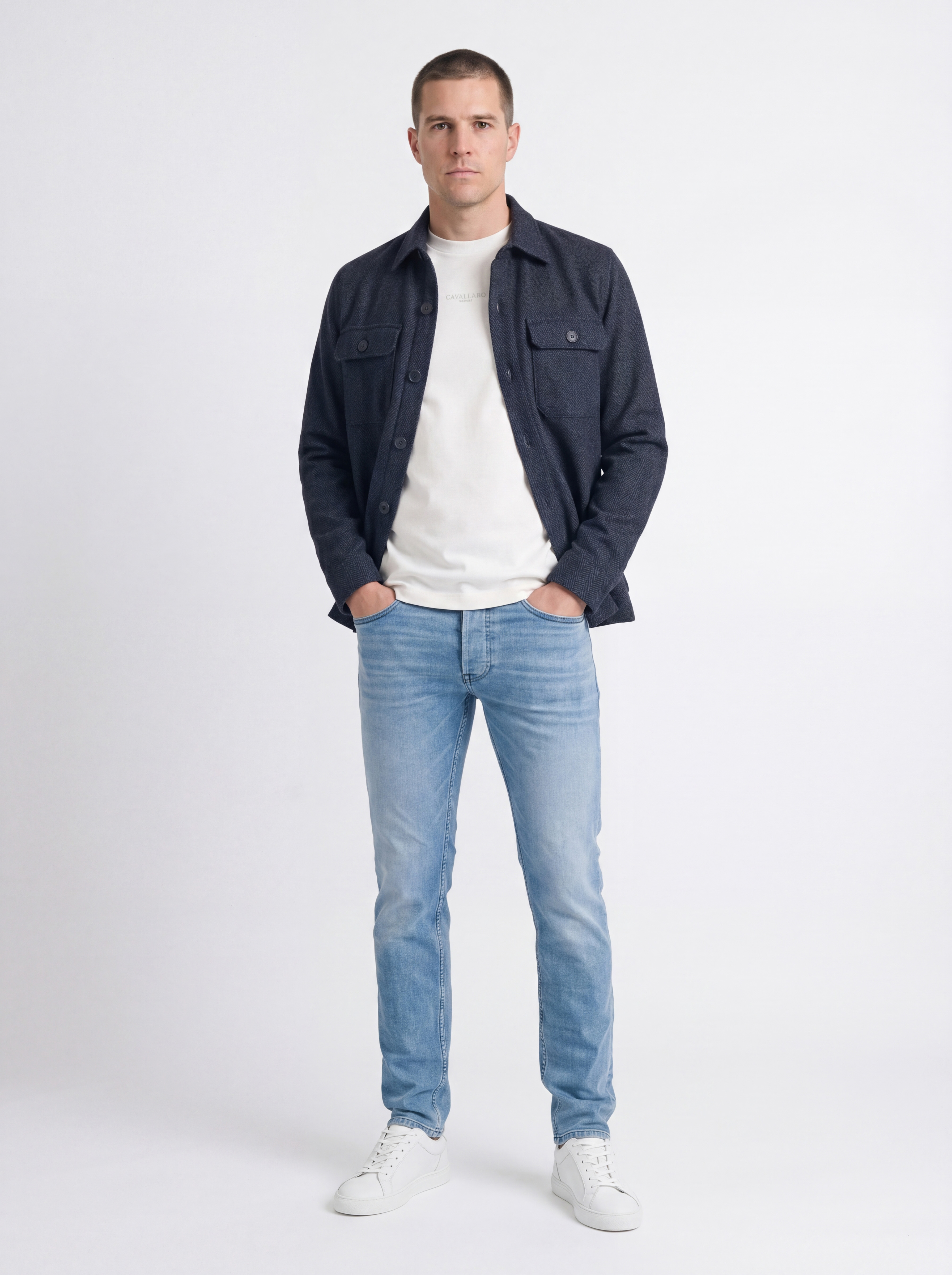 247Jeans Palm Slim SL55 Bleached Denim Used