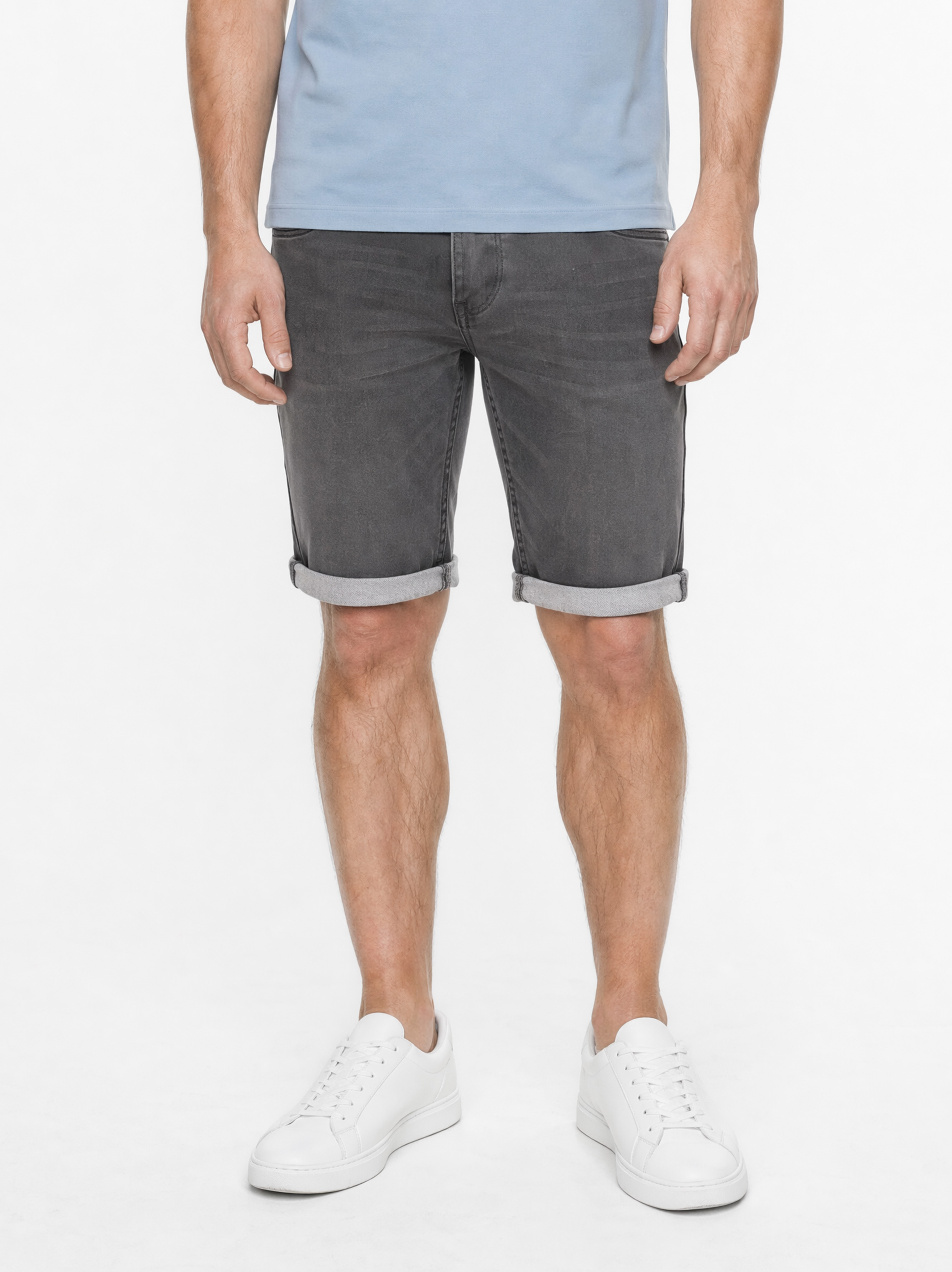 247Jeans Elm Short J04 Medium Grey Denim Used