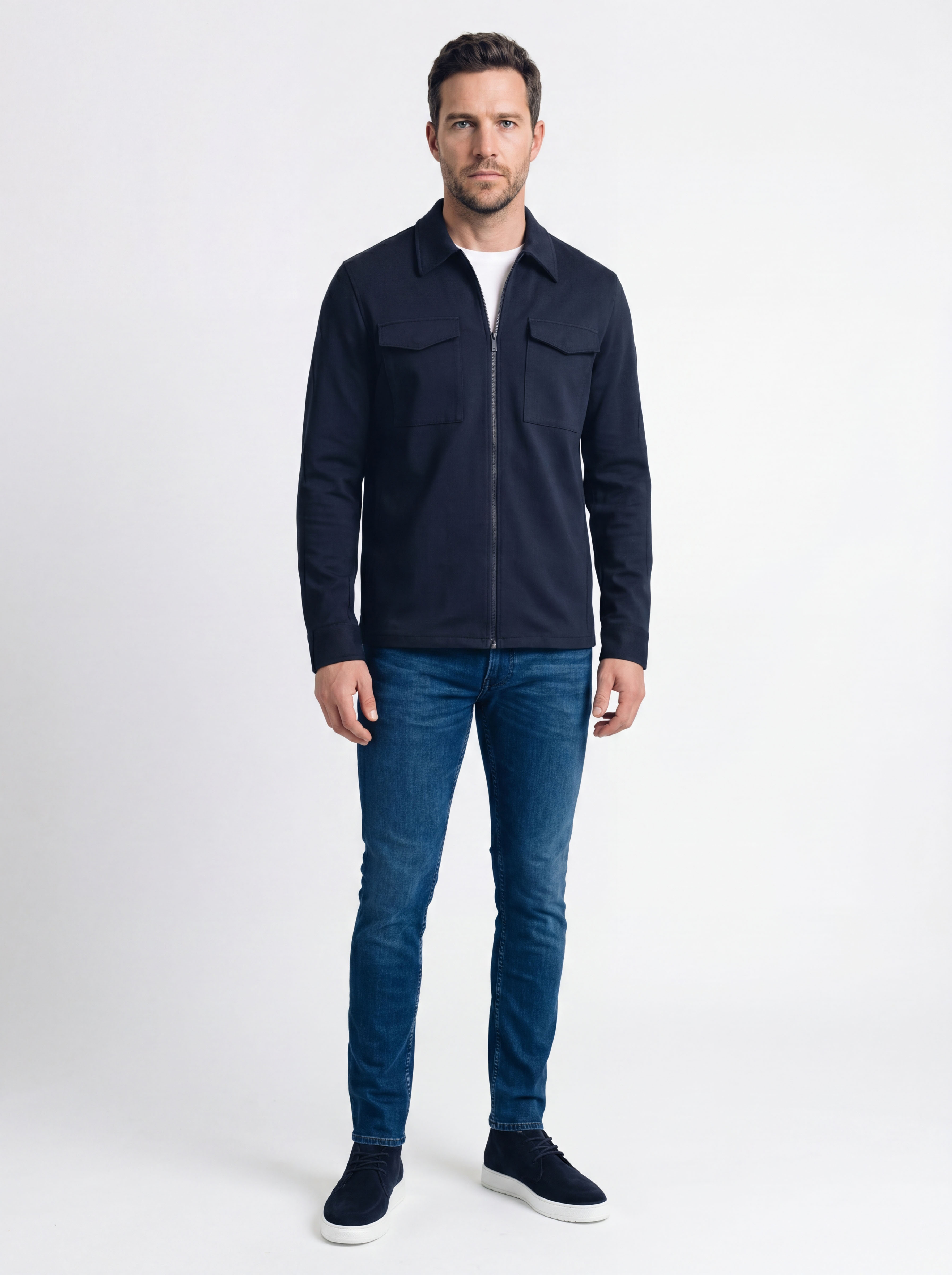 247Jeans Palm Skinny SK73 Medium Blue Denim