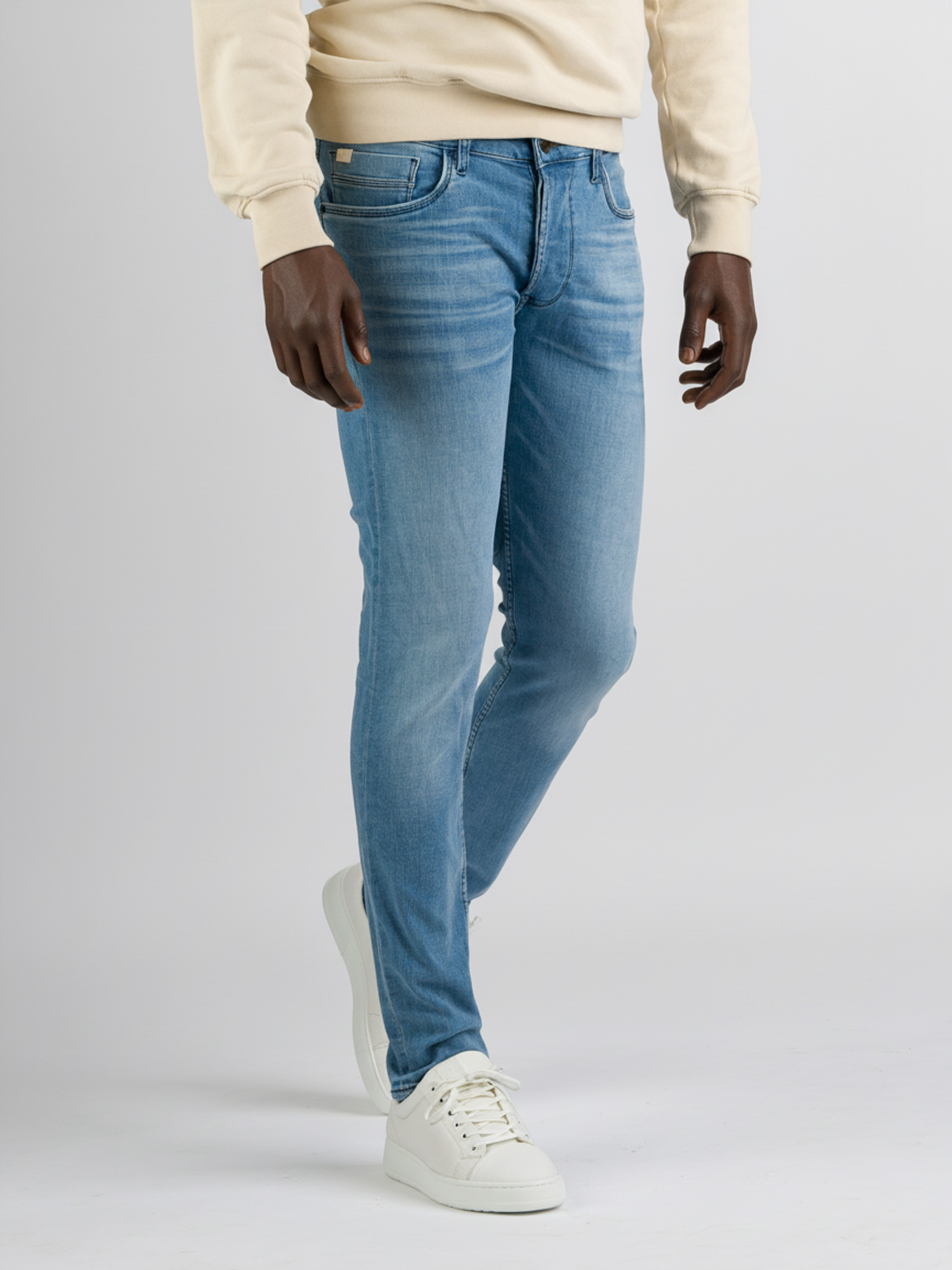 247Jeans Palm Skinny SK75 Bleached Denim Used