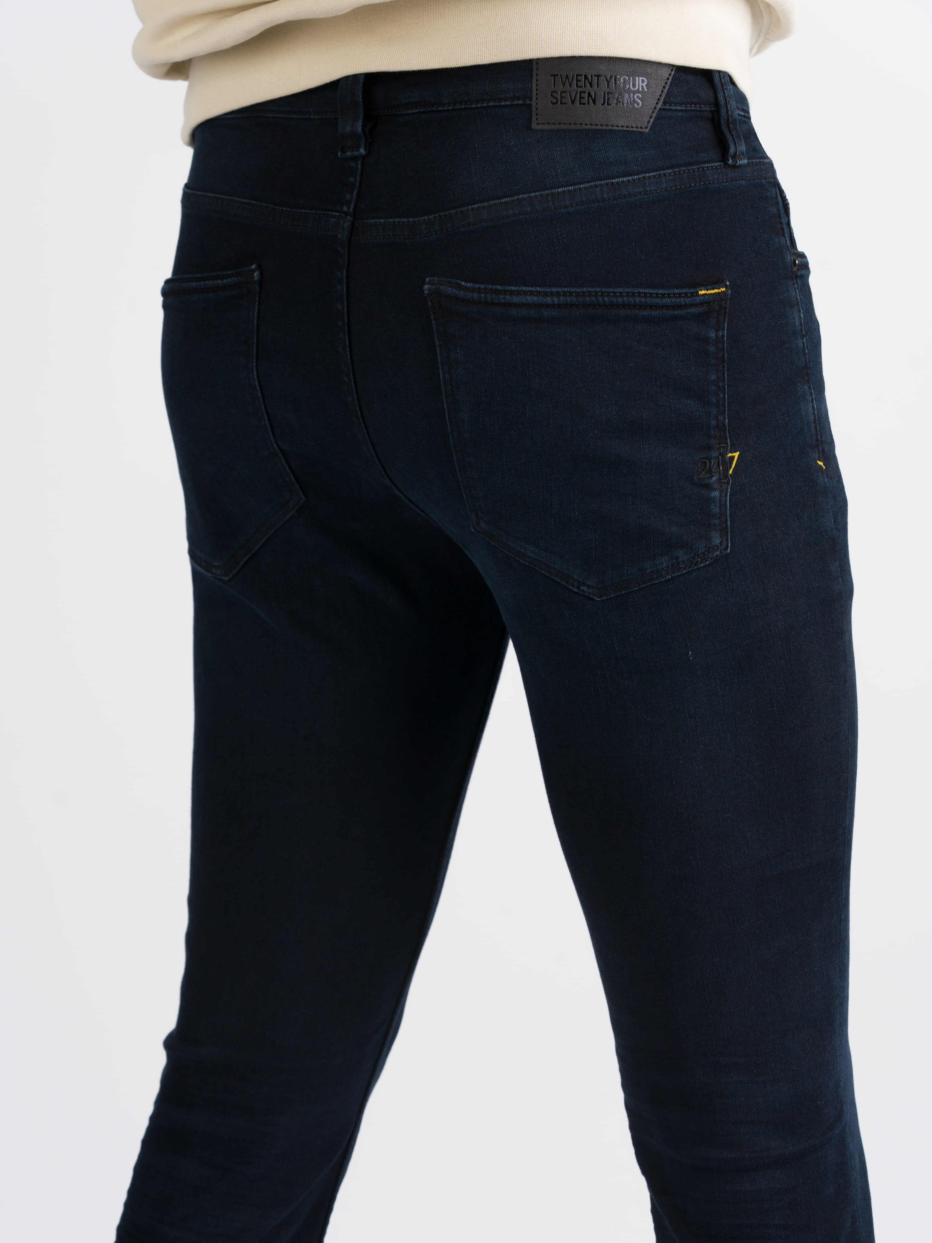 247Jeans Palm Skinny SK76 Blue Black Denim