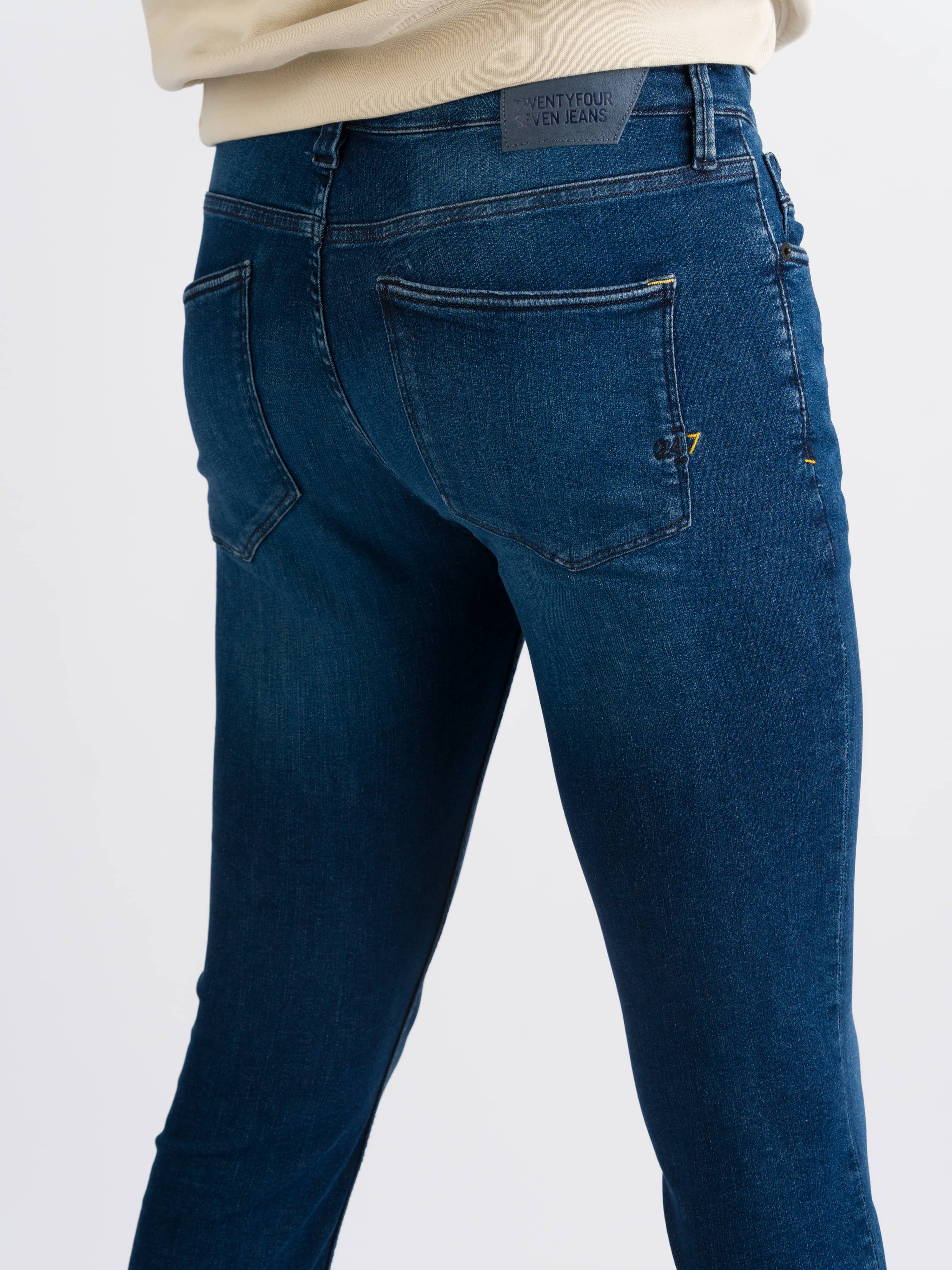247Jeans Palm Skinny SK73 Medium Blue Denim