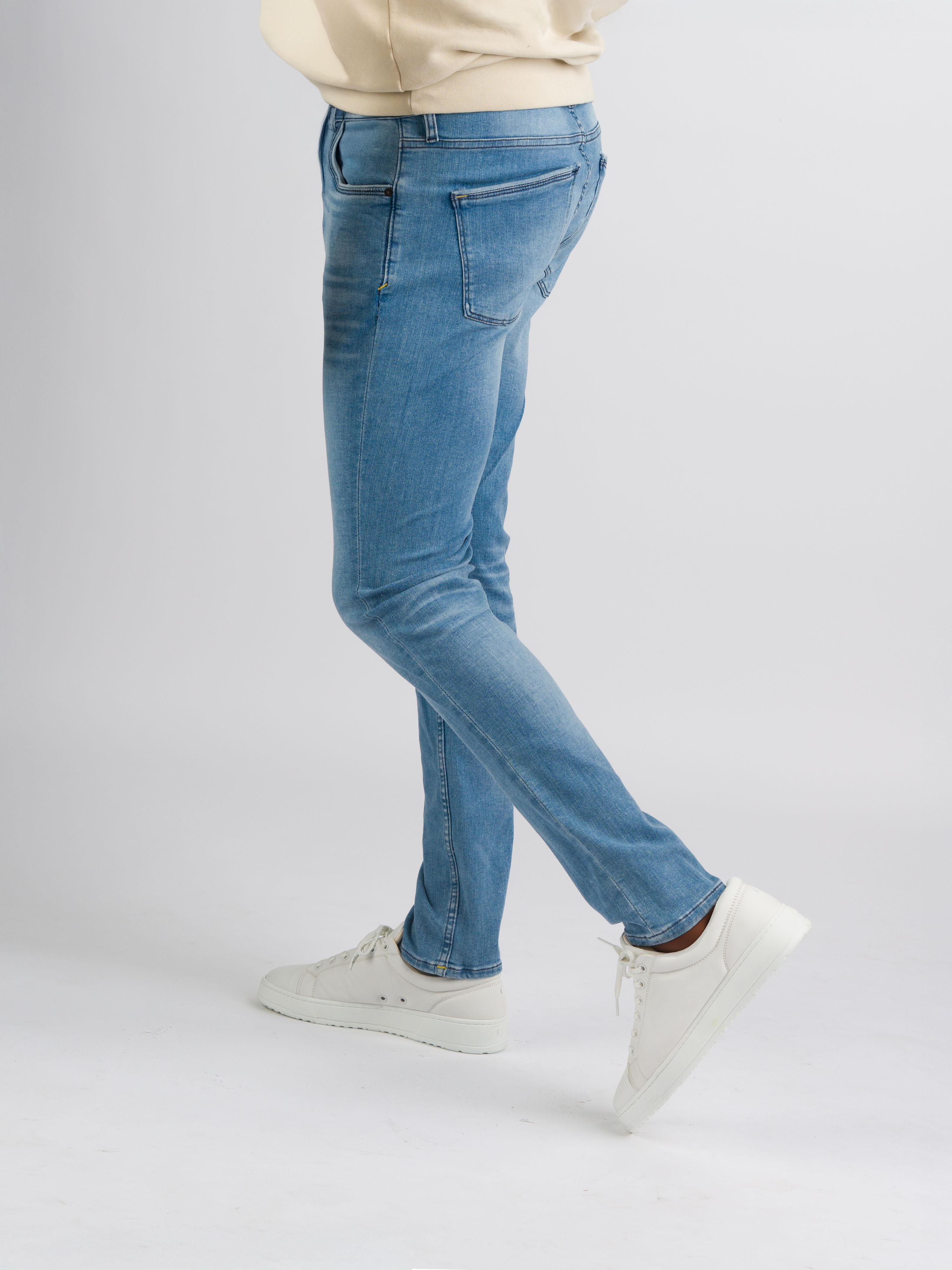 247Jeans Palm Skinny SK75 Bleached Denim Used