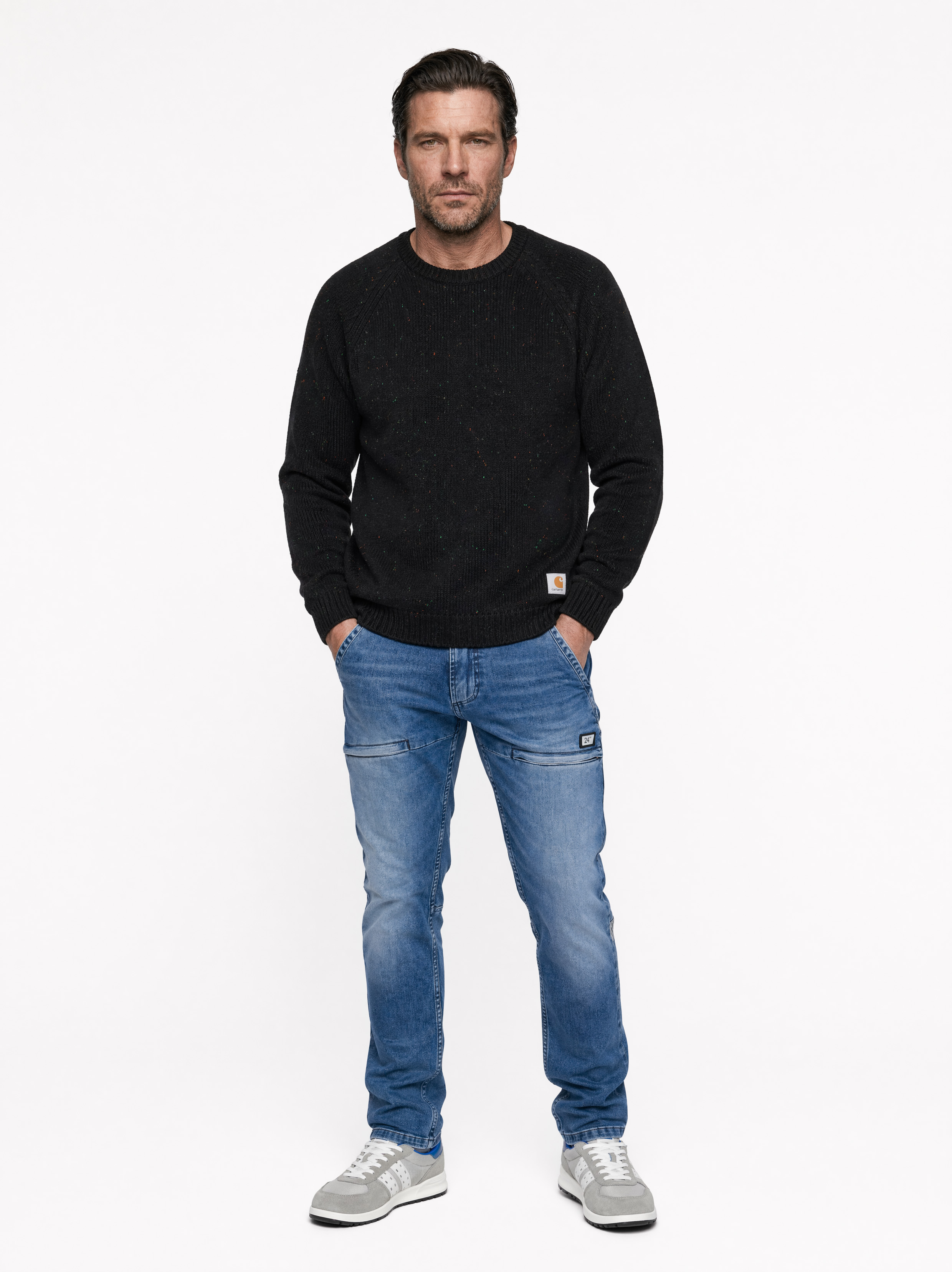 247Jeans Cheetah Workwear W07 Medium Blue Denim Used