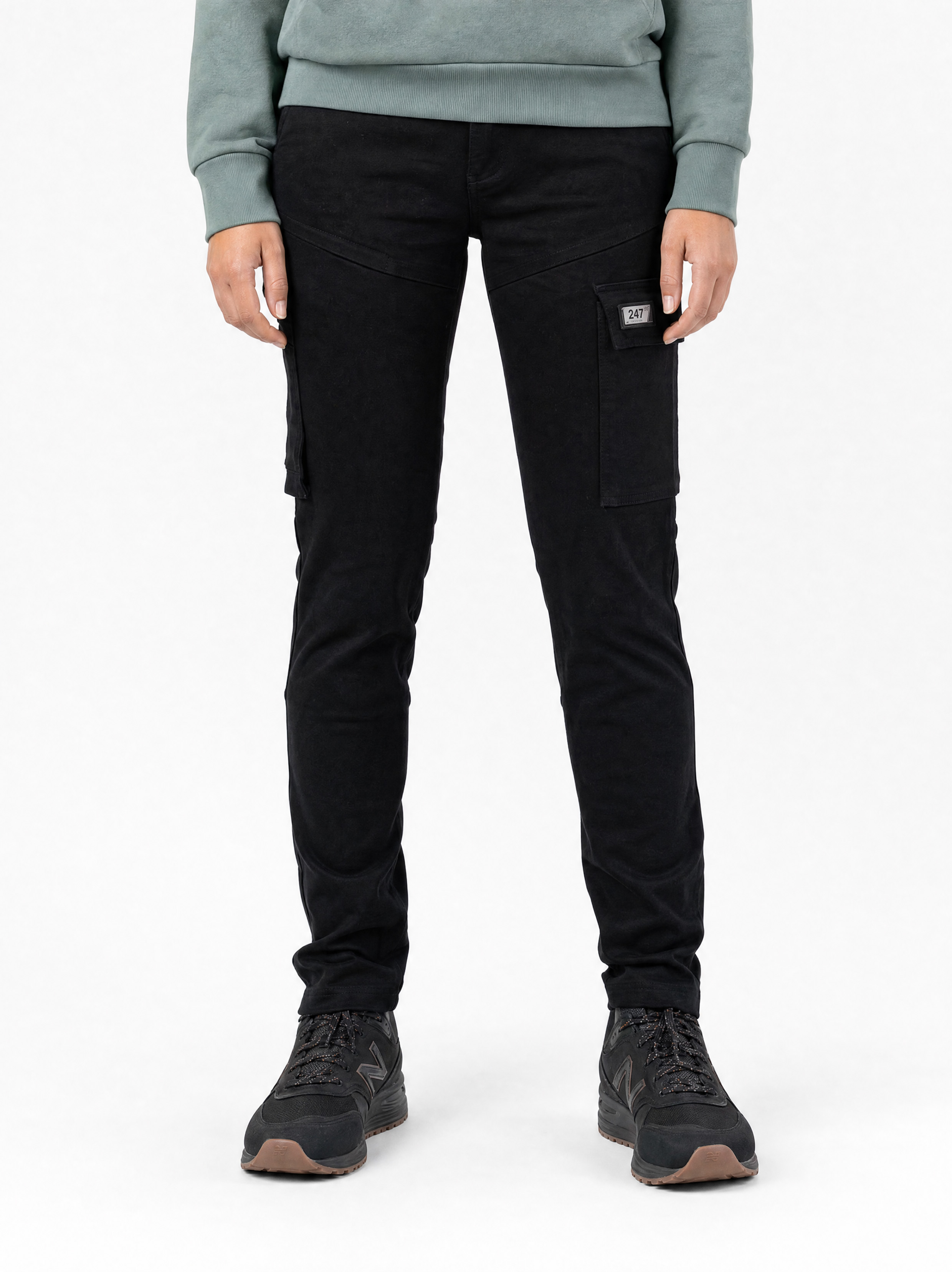 247Jeans Panda Workwear W22 Black Denim Used