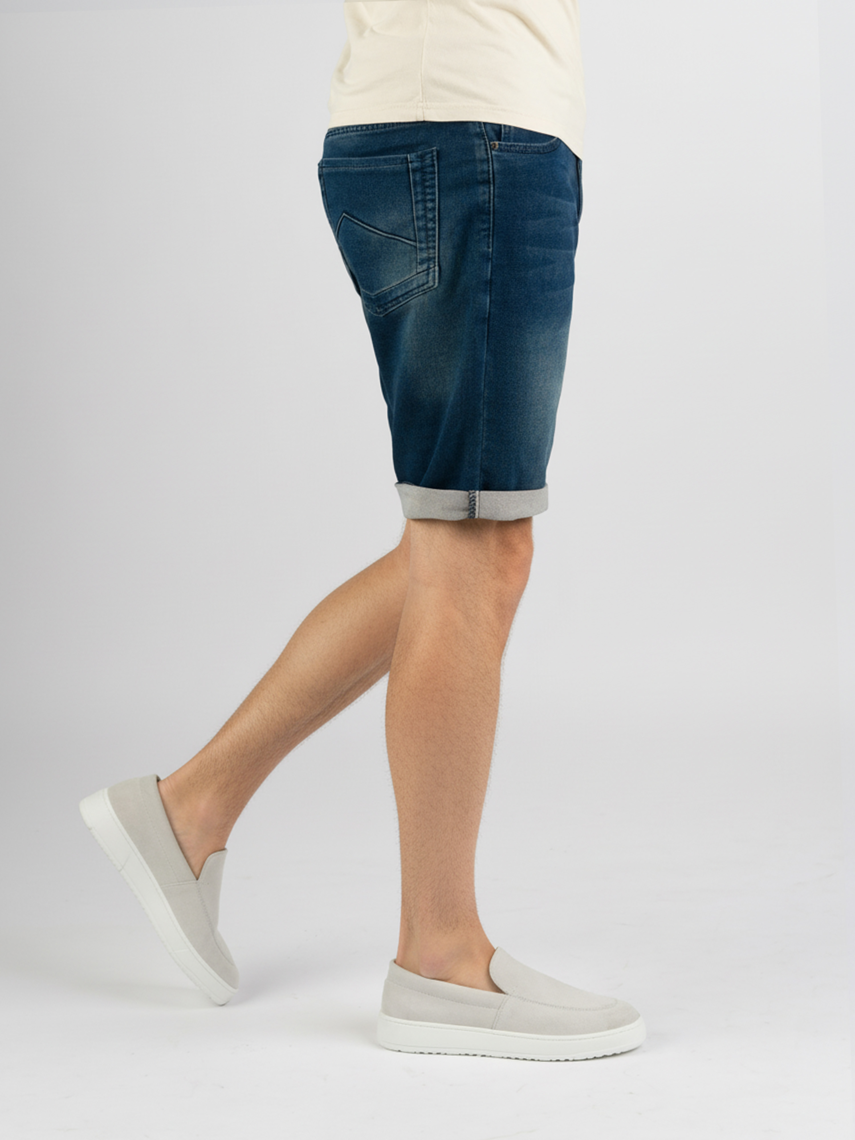 247Jeans Elm Short J04 Medium Blue