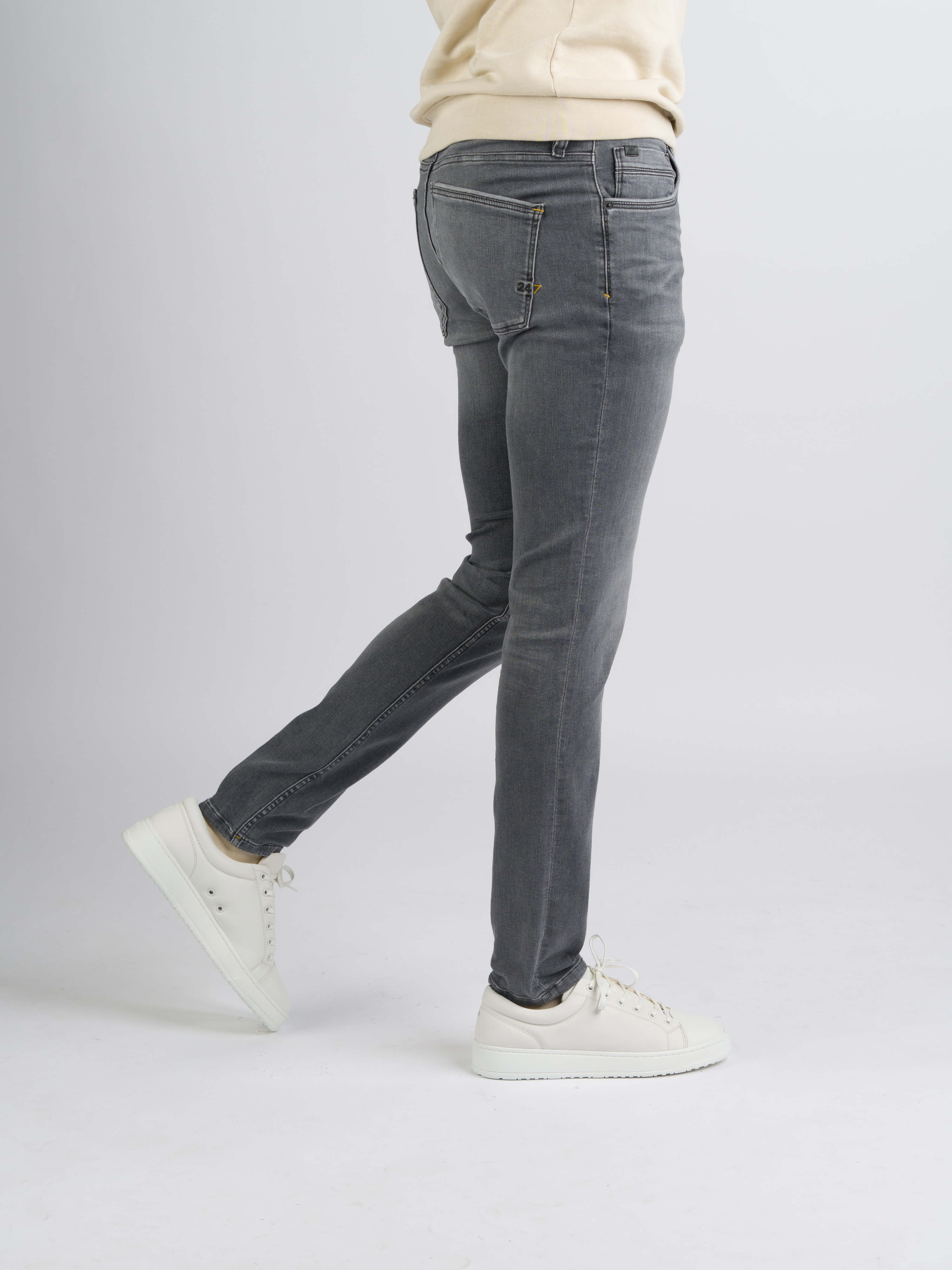 247Jeans Palm Skinny SK77 Medium Grey Denim Used