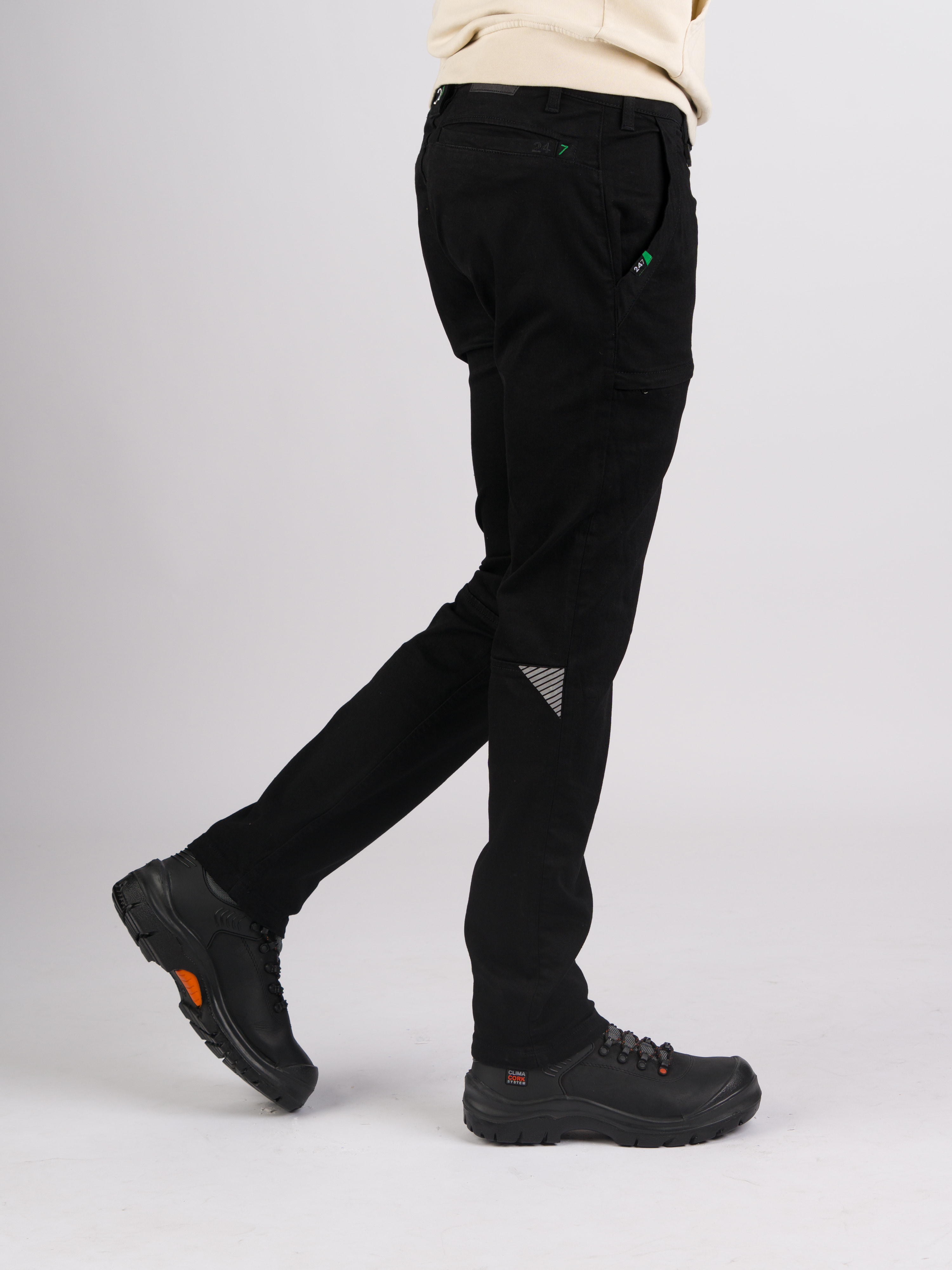 247Jeans Cheetah Workwear W08 Black Denim Used