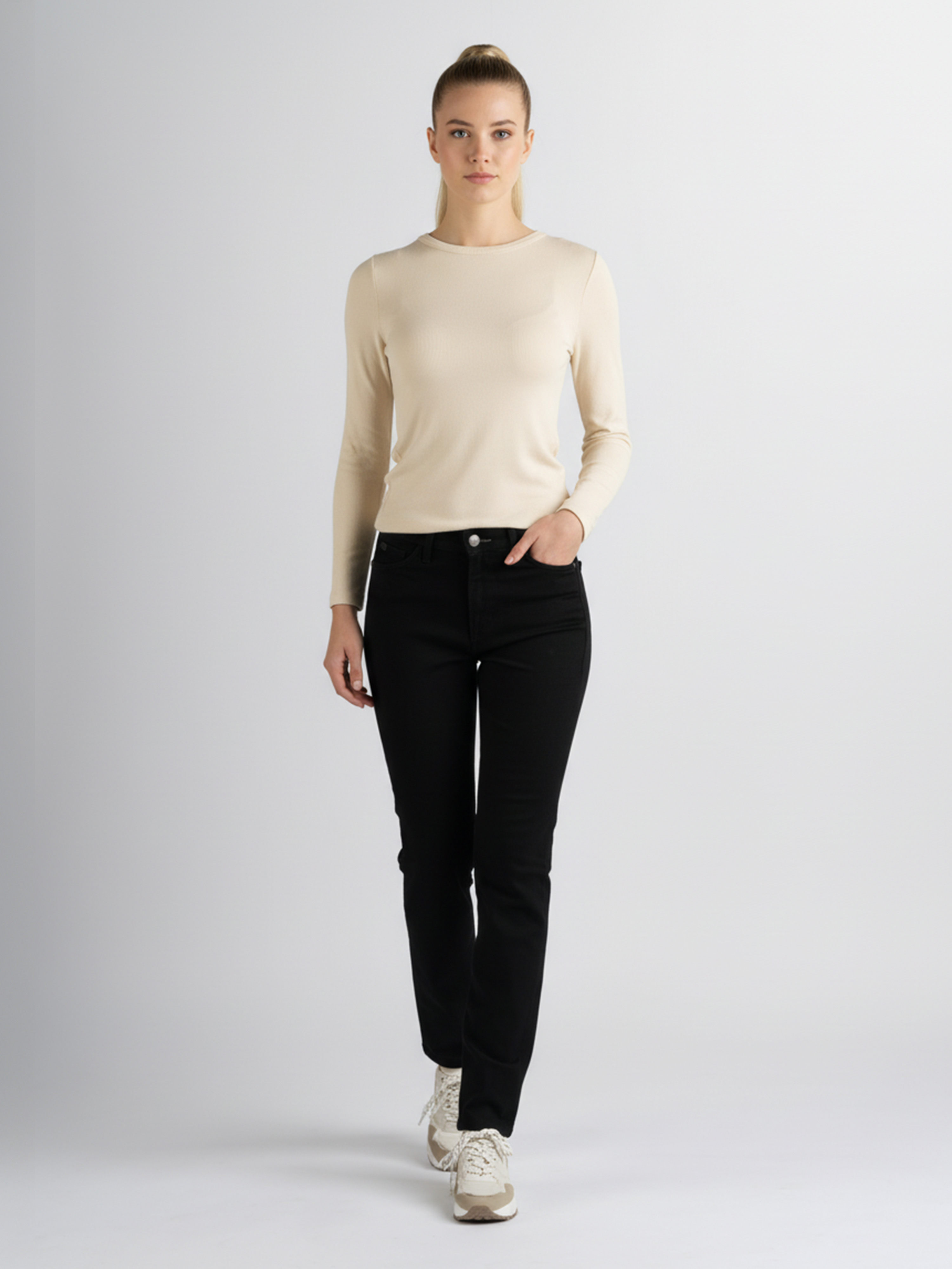 247Jeans Rose Slim SL61 Black