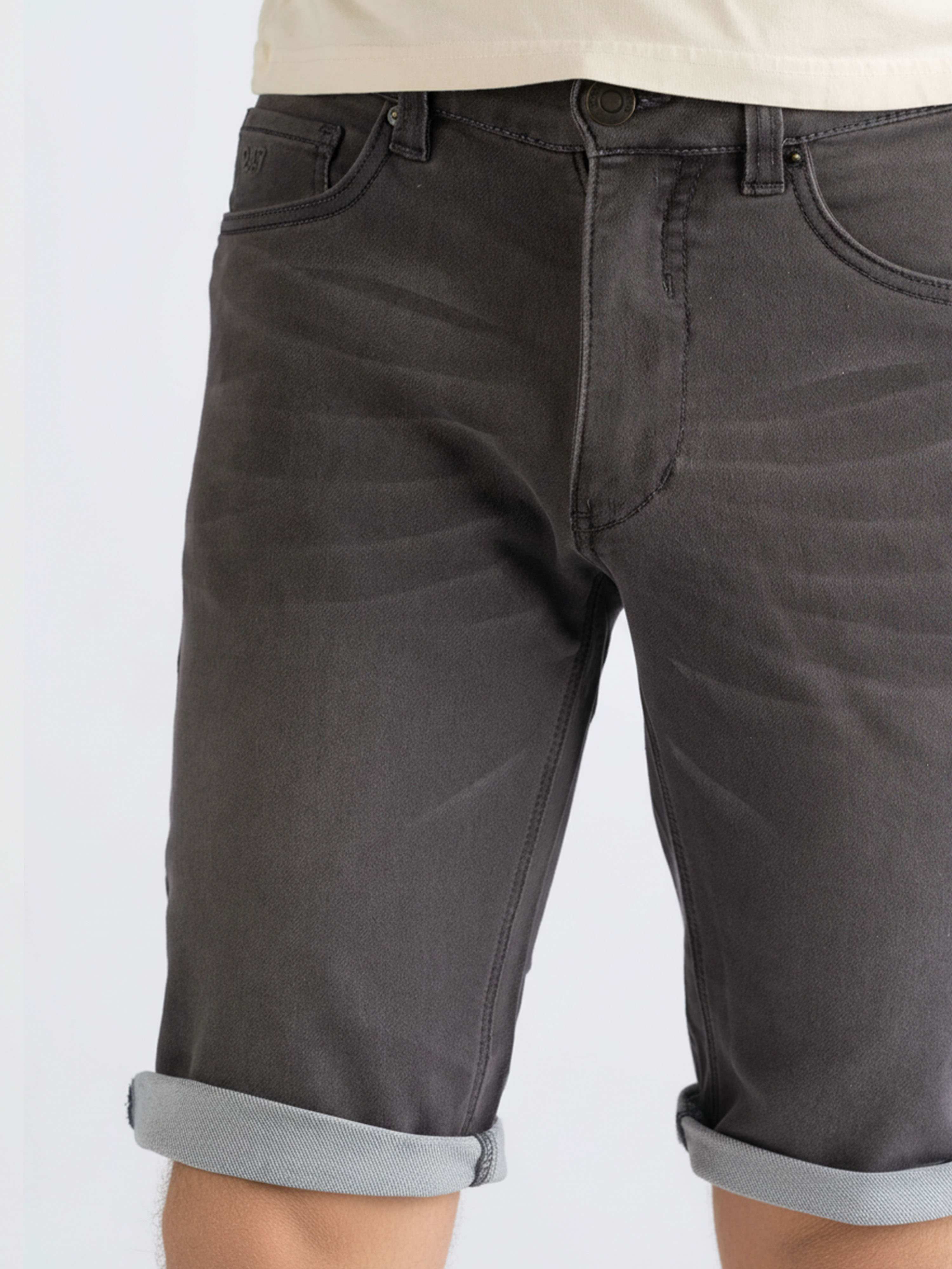 247Jeans Elm Short J04 Medium Grey Denim Used