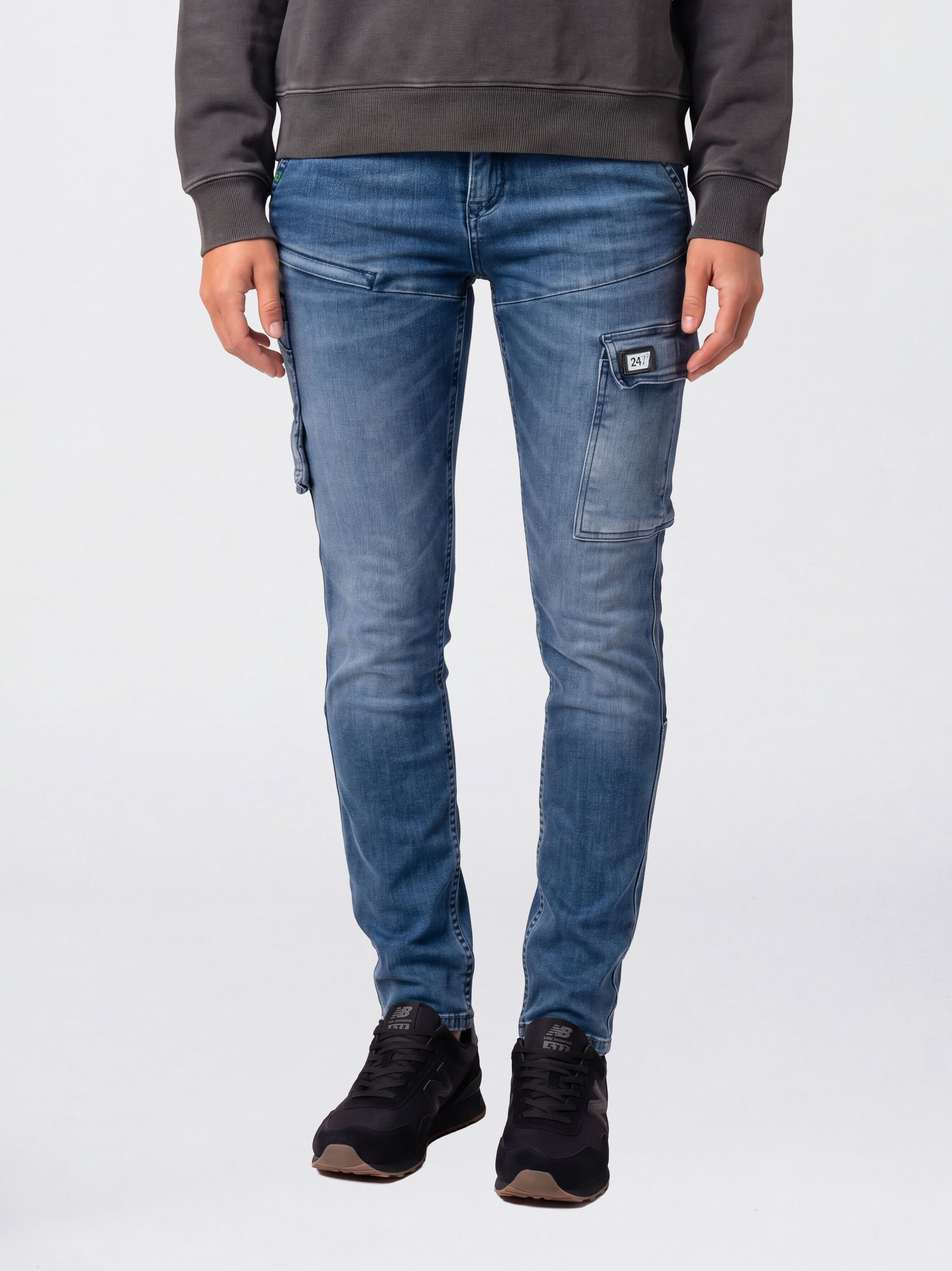 247Jeans Panda Workwear W23 Medium Blue Denim Used