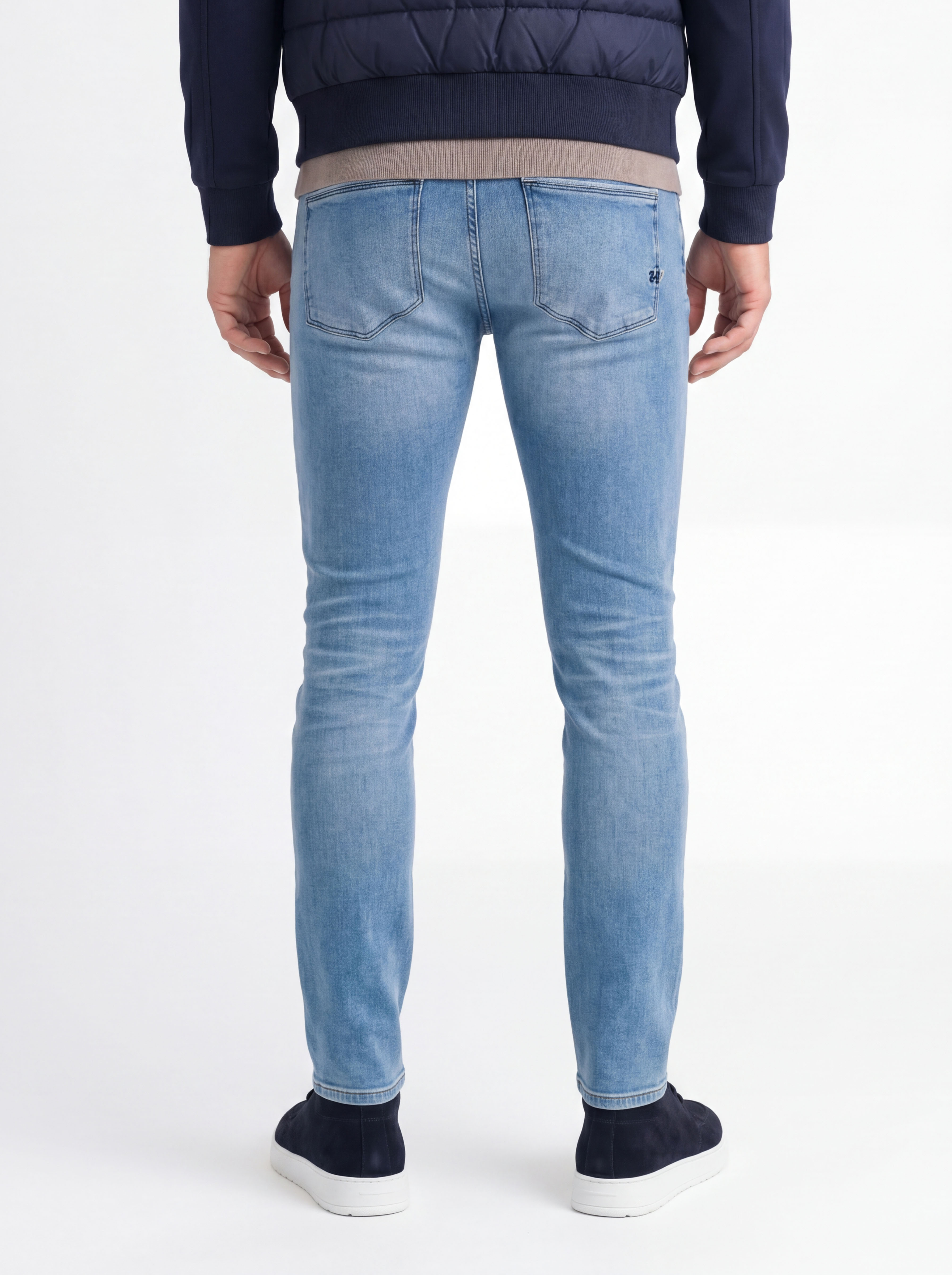 247Jeans Palm Skinny SK75 Bleached Denim Used