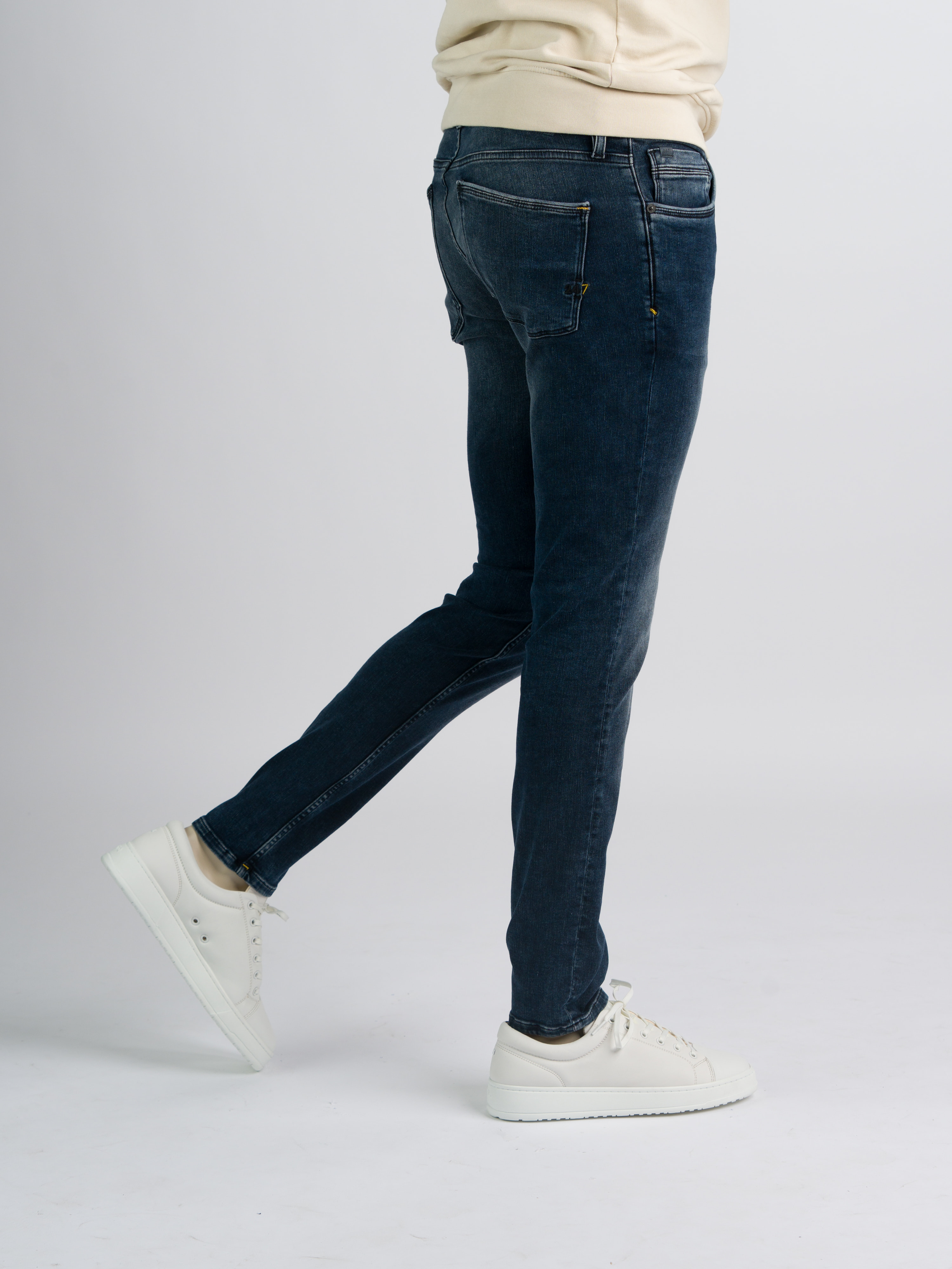 247Jeans Palm Skinny  SK71 Blue Black Denim Used