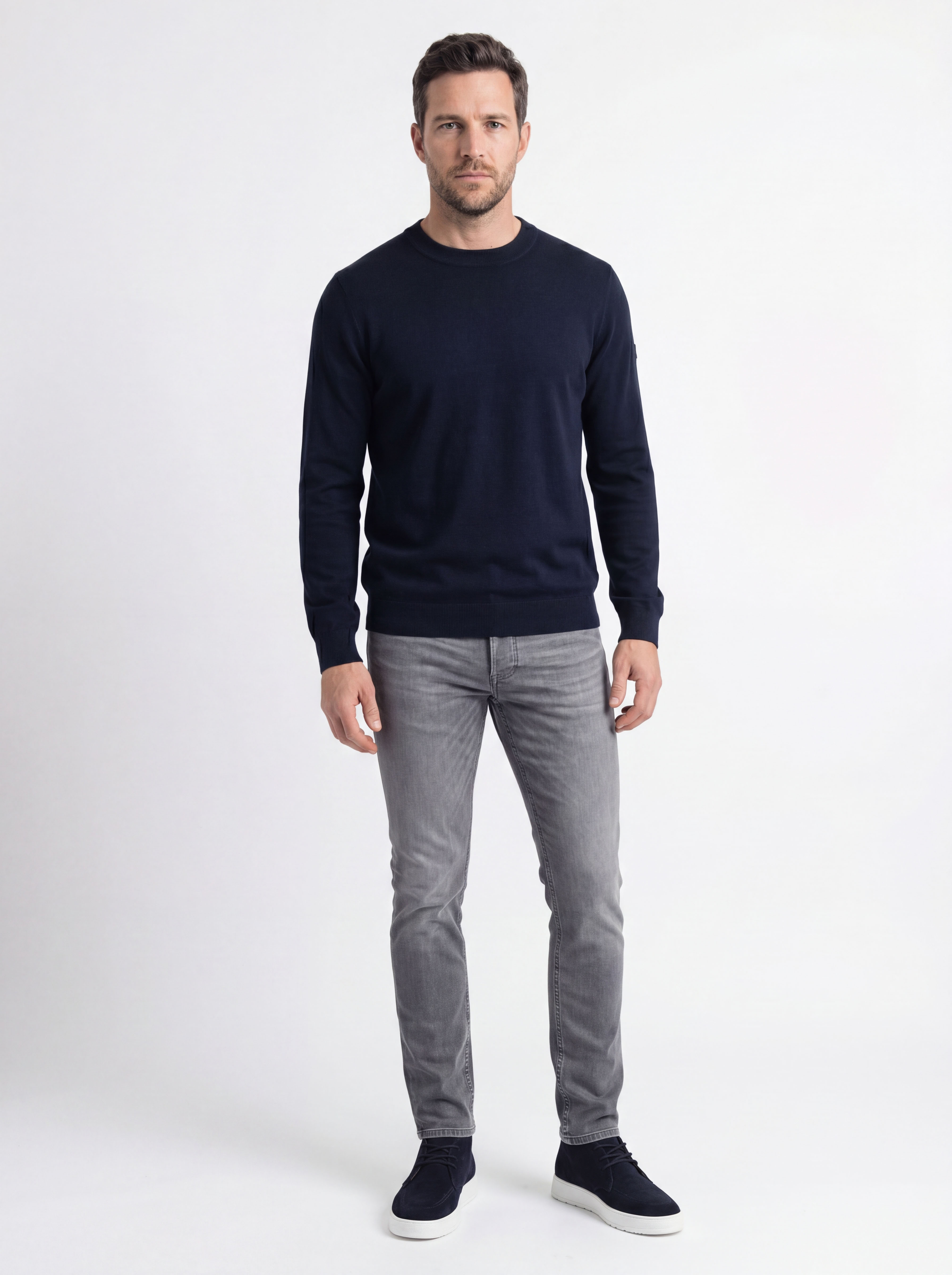 247Jeans Palm Skinny SK77 Medium Grey Denim Used