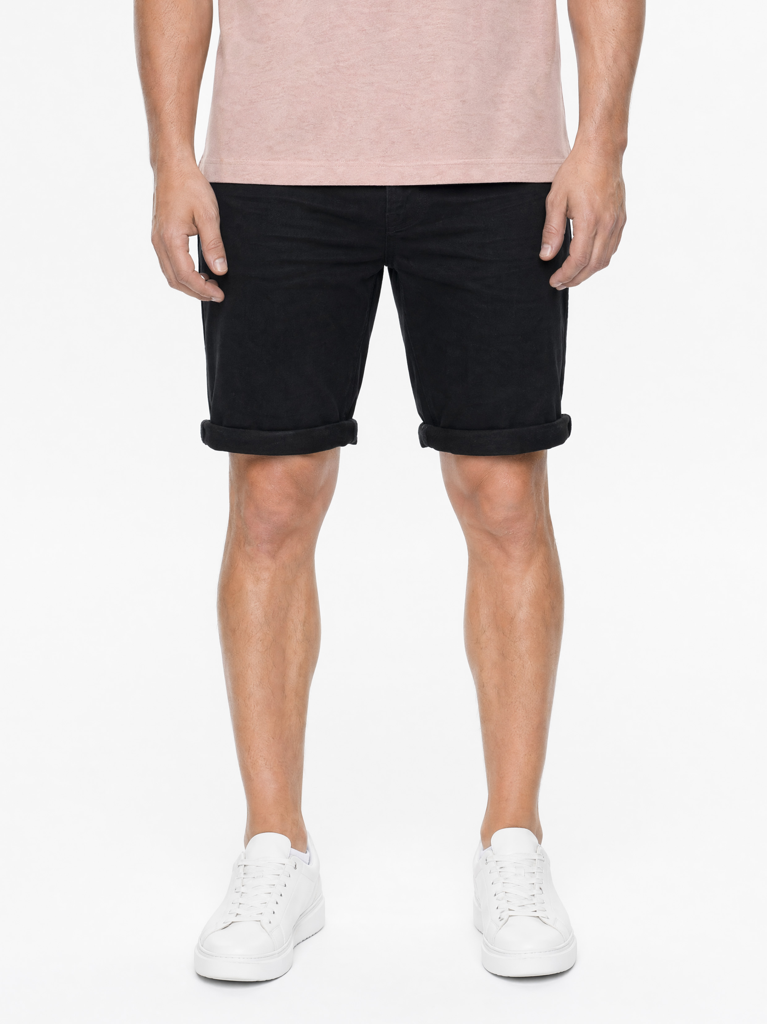 247Jeans Palm Slim Short SH01 Black Denim Used