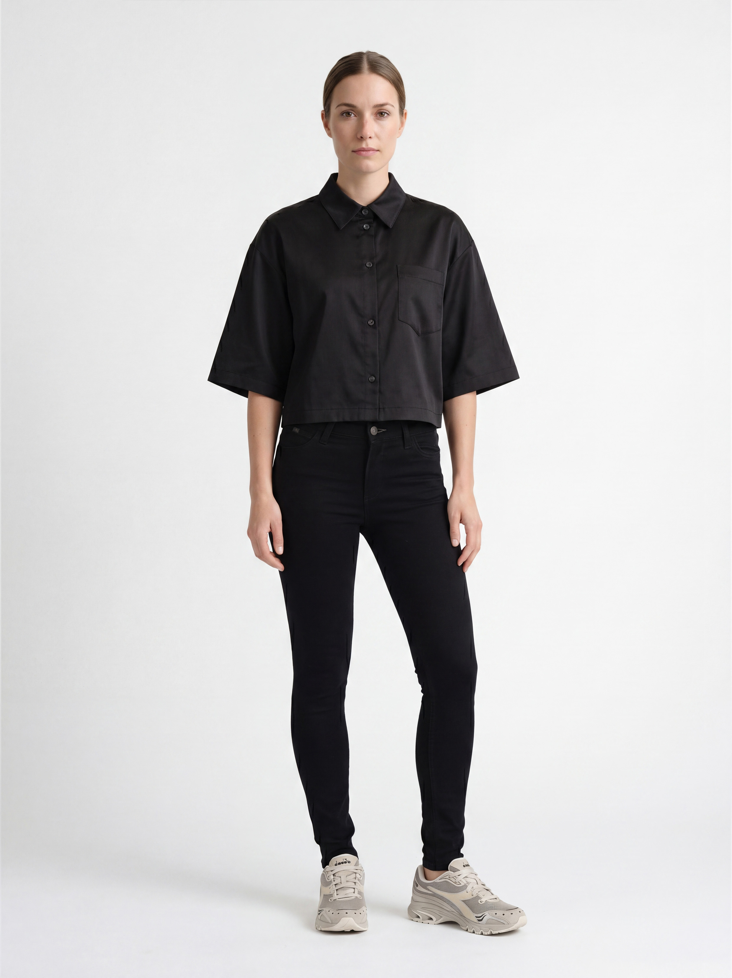 247Jeans Iris Skinny SK83 Black Denim Used