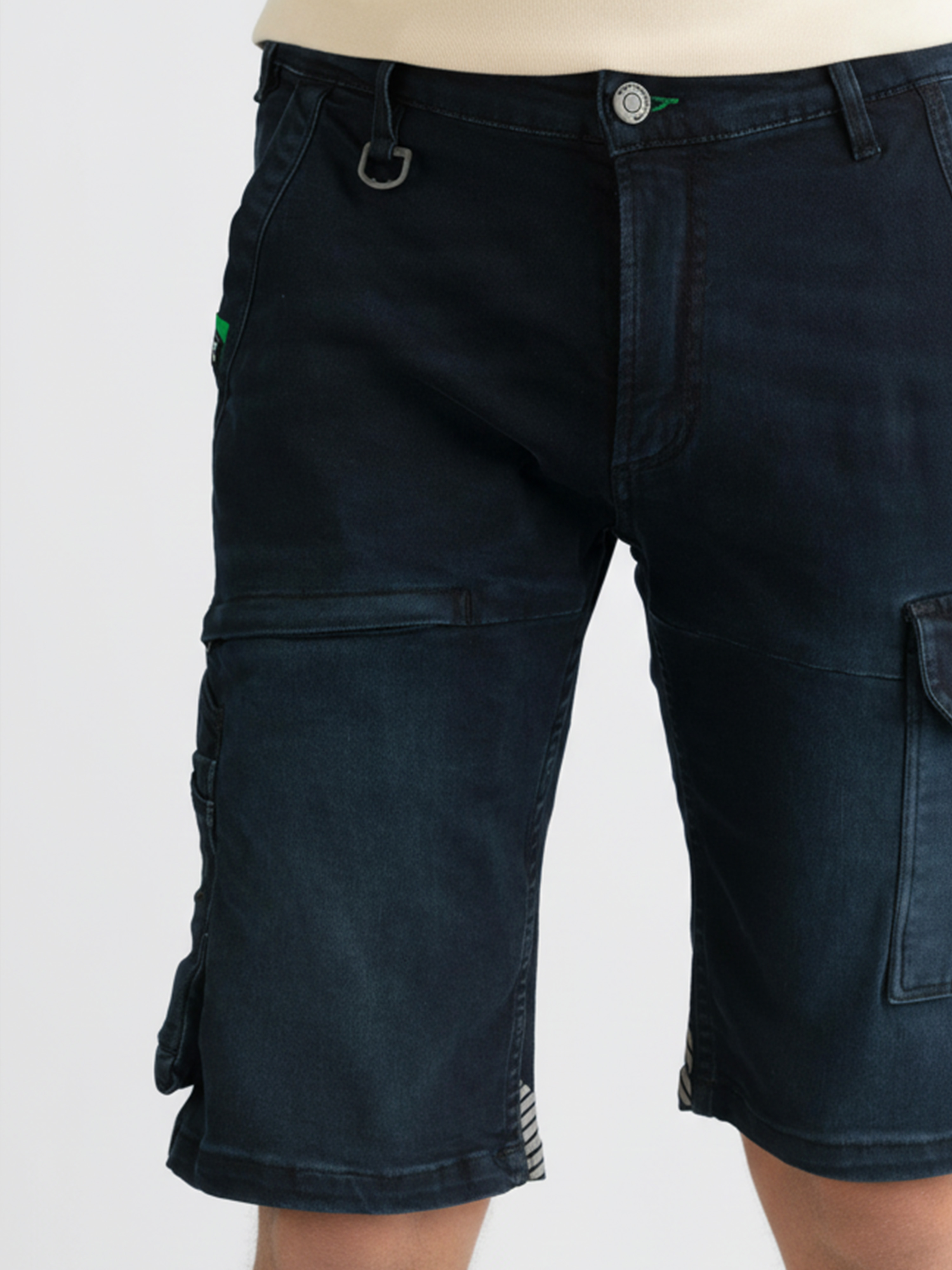 247Jeans Jaguar Short Workwear W86 Blue Black Denim