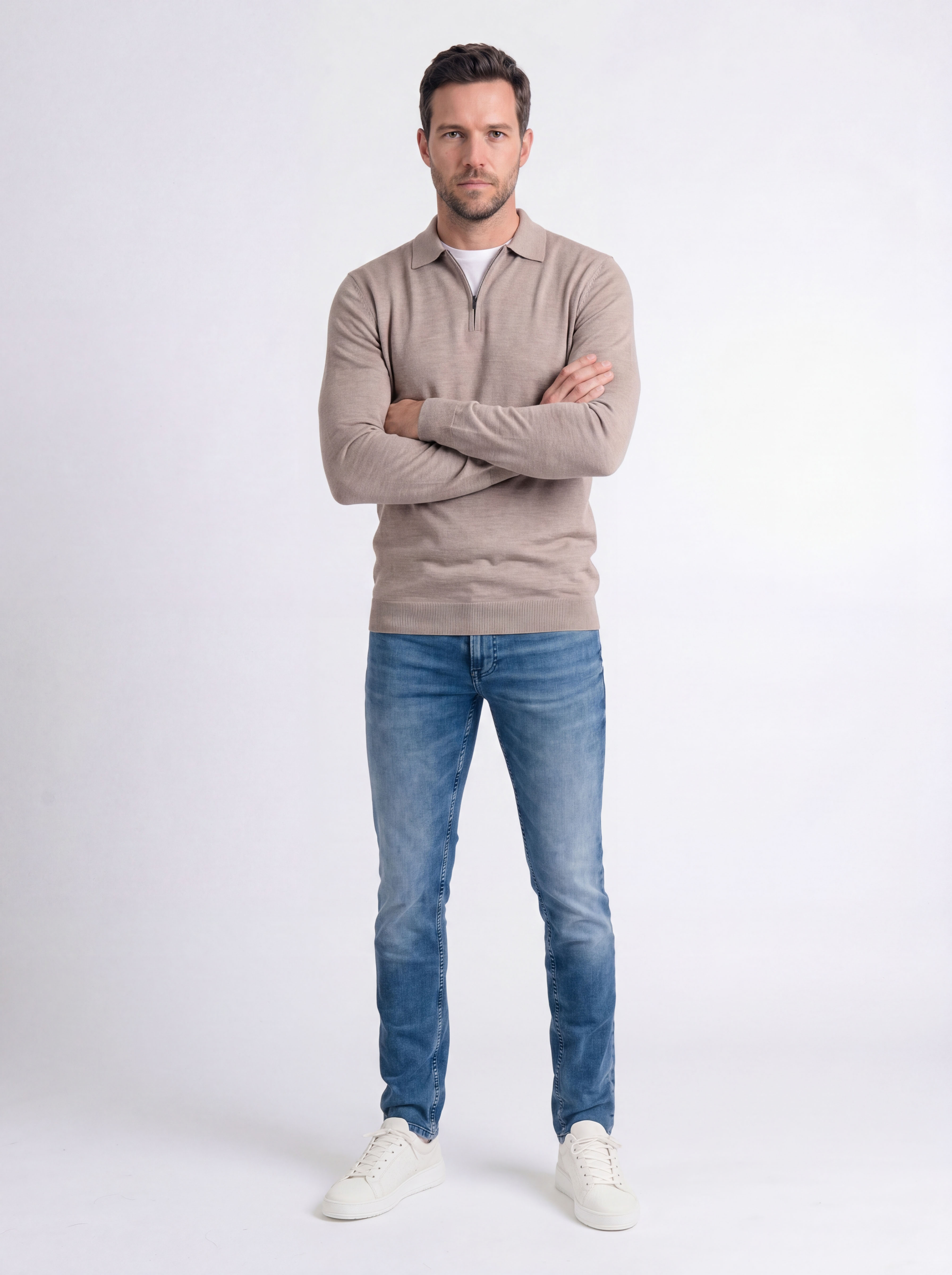 247Jeans Palm Skinny SK74 Medium Blue Denim Used