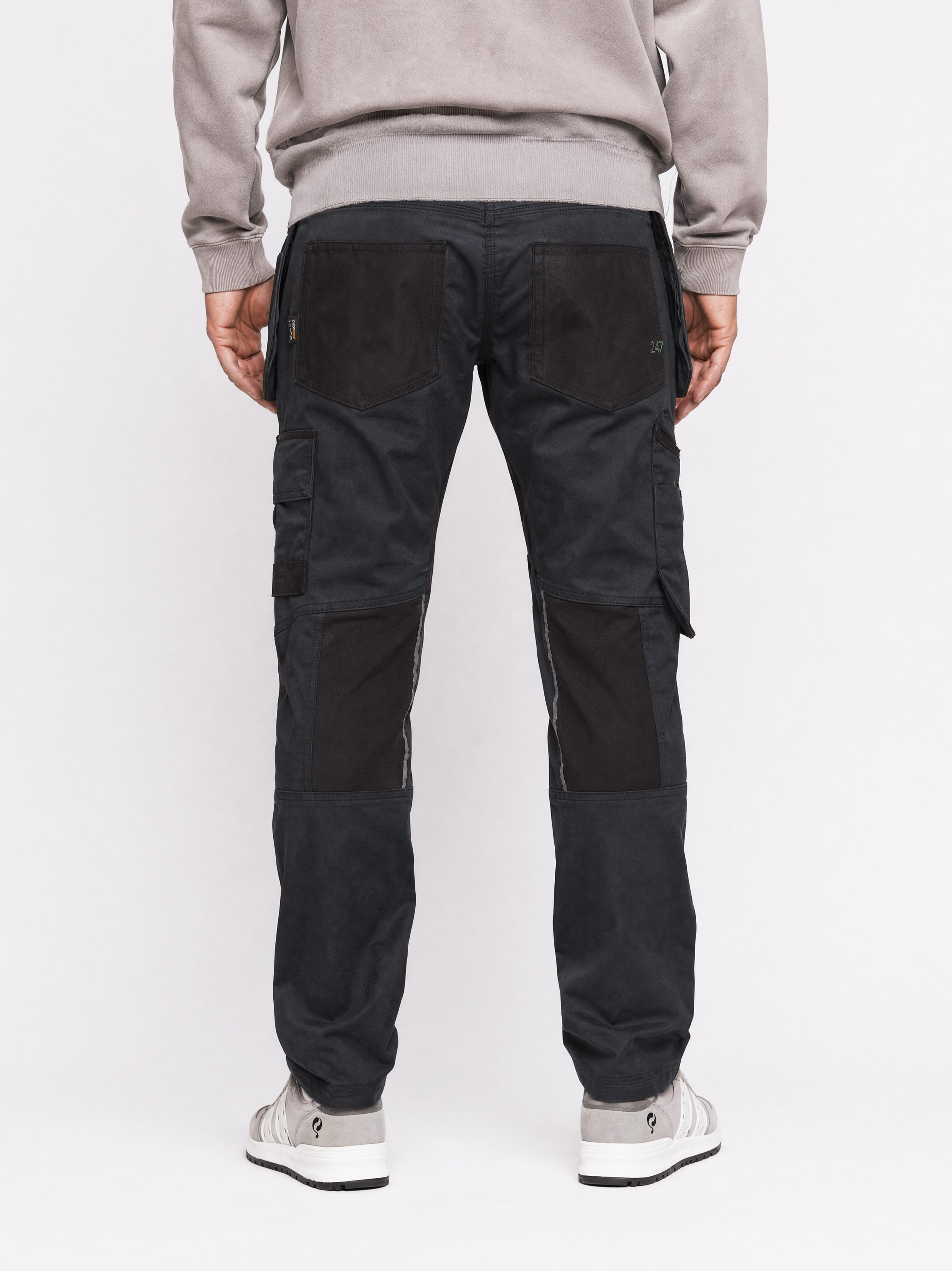 247Jeans Bull Workwear W41 Dark Blue Denim Coated