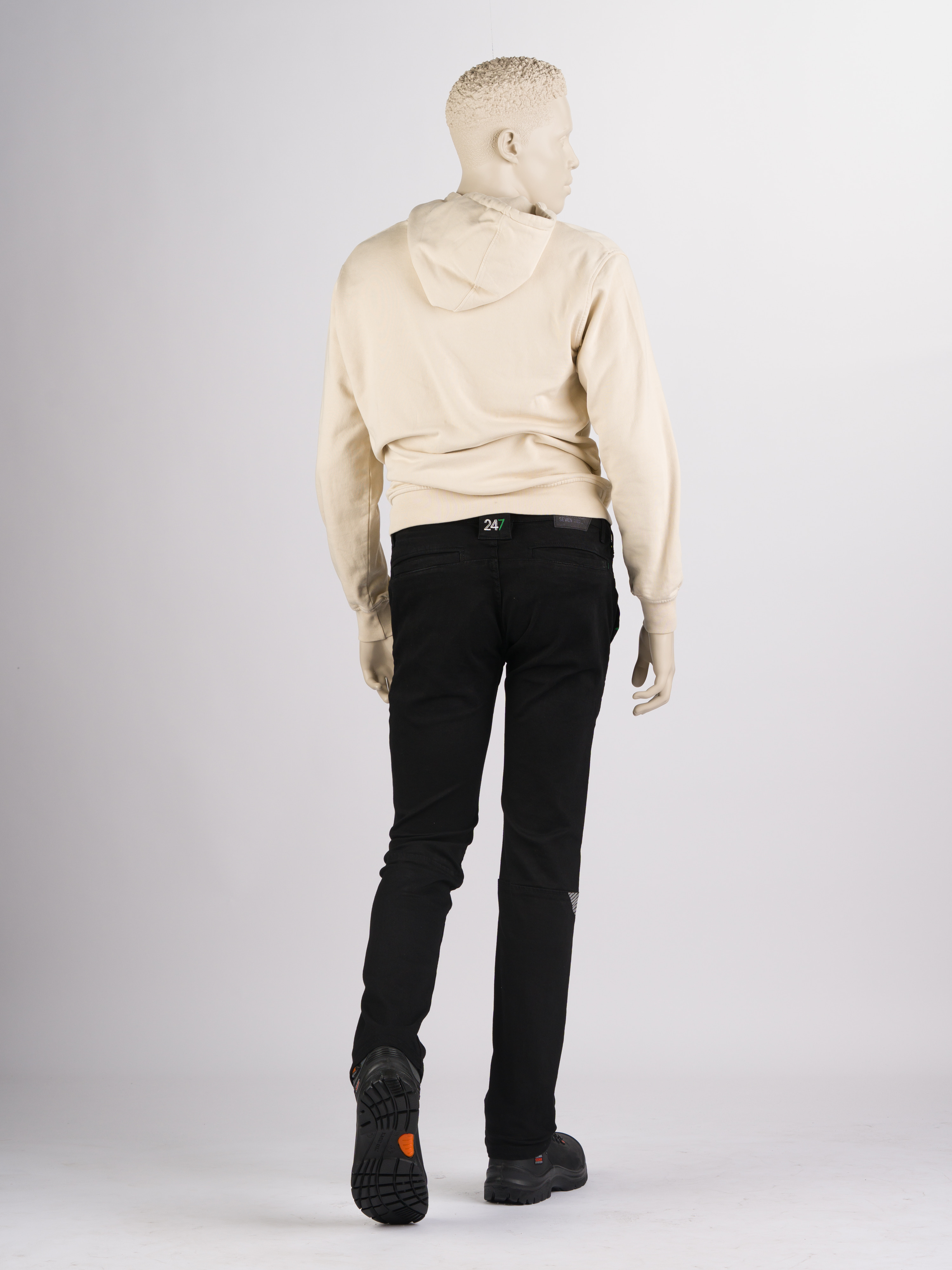 247Jeans Cheetah Workwear W08 Black Denim Used