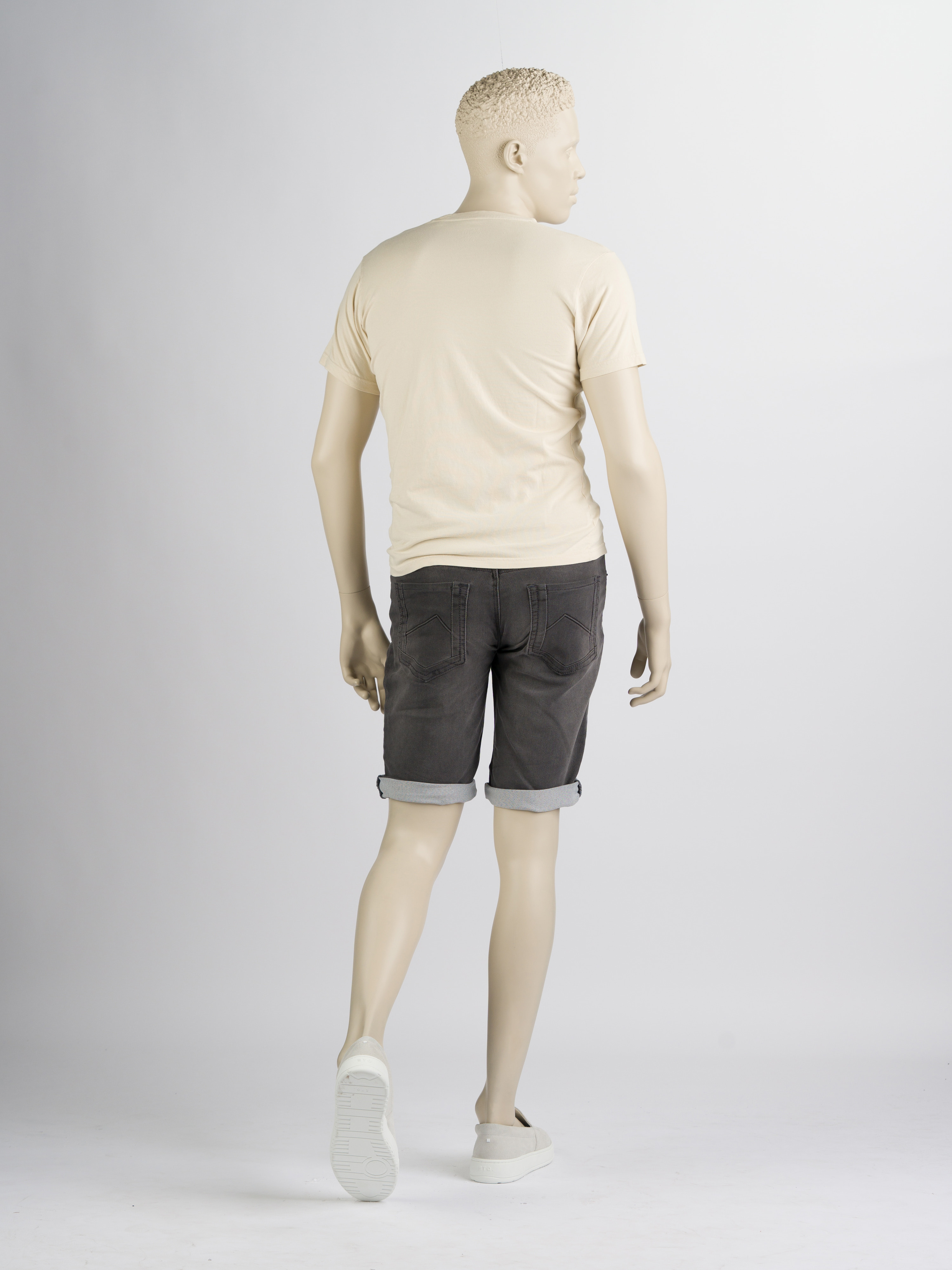 247Jeans Elm Short J04 Medium Grey Denim Used