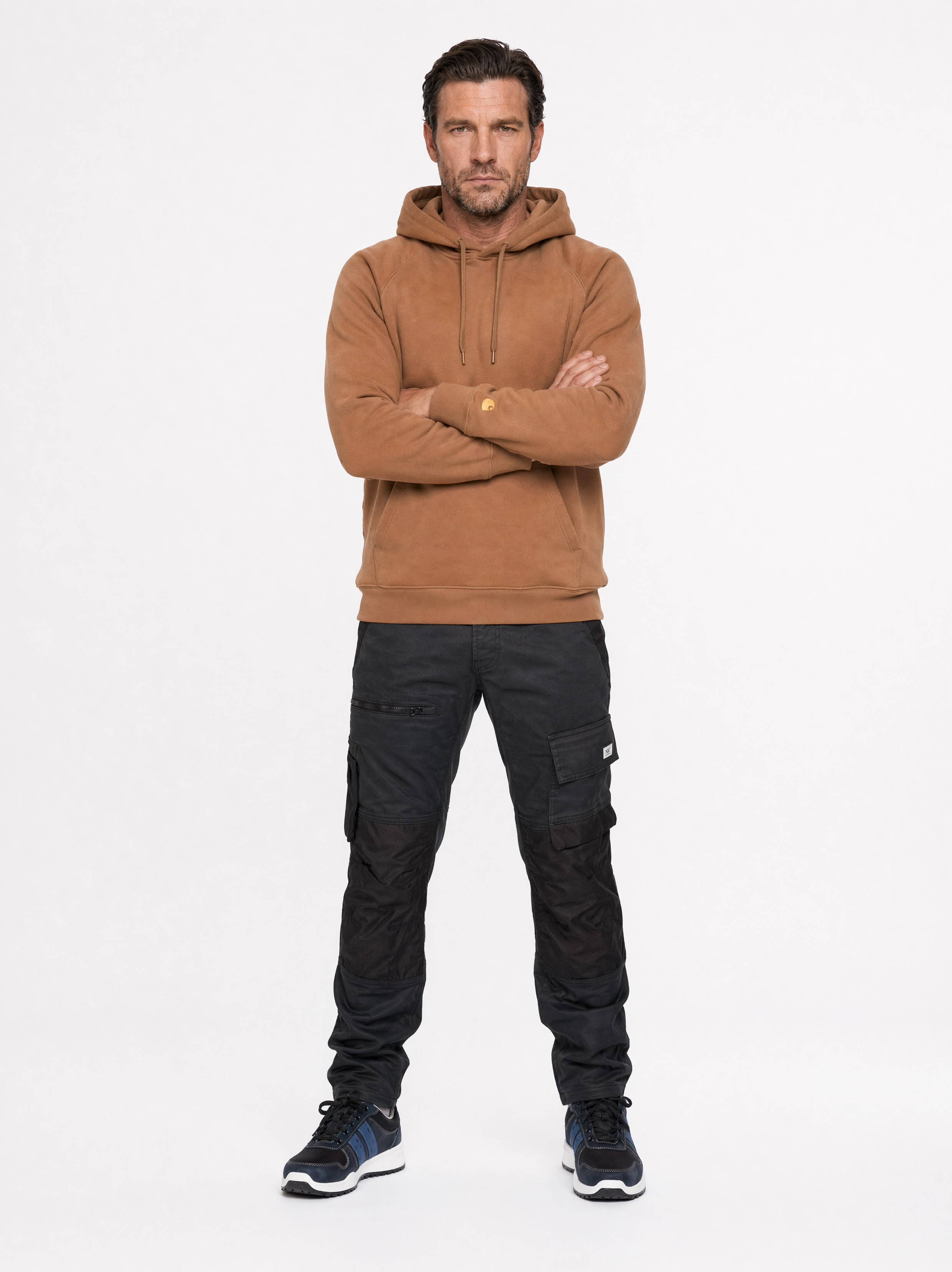 247Jeans Shark Workwear W51 Dark Blue Denim Coated