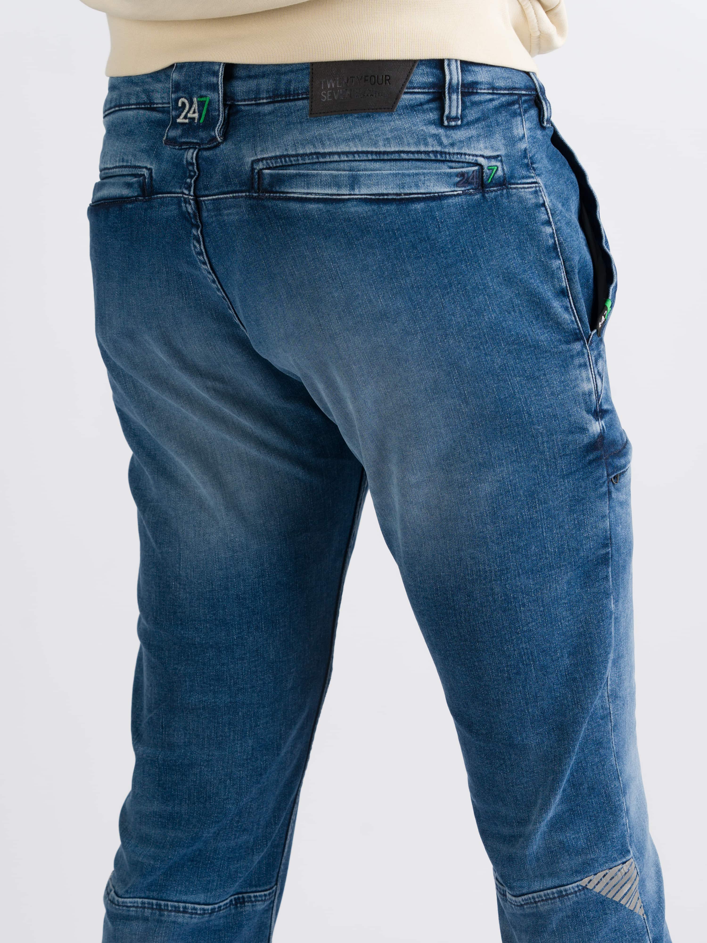 247Jeans Cheetah Workwear W07 Medium Blue Denim Used