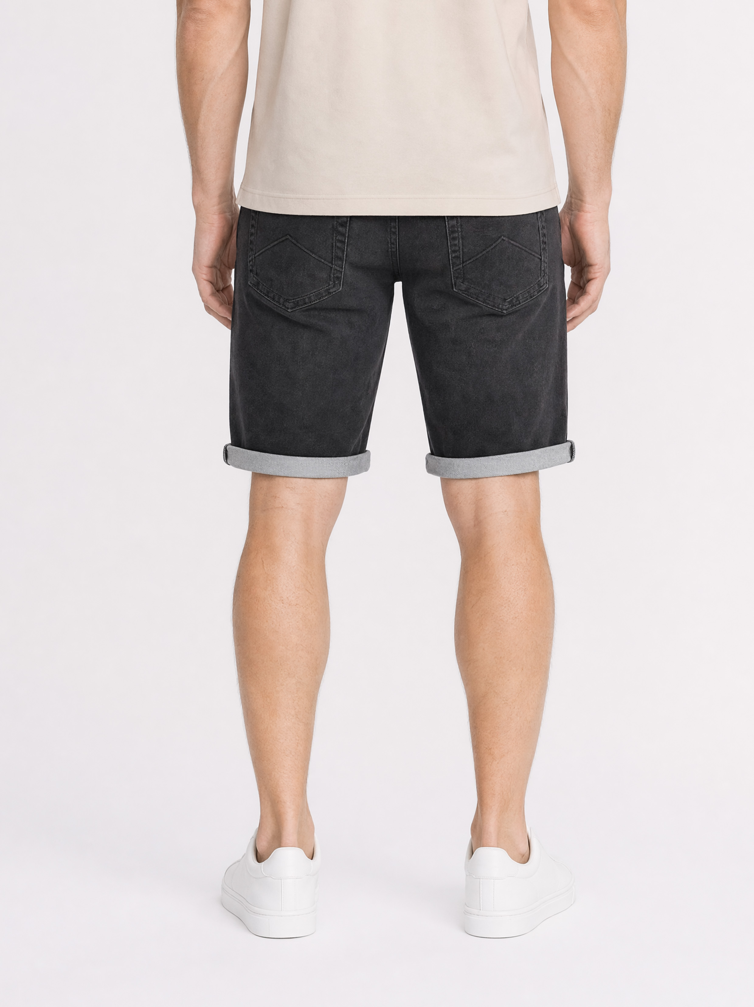 247Jeans Elm Short J04 Dark Grey Denim Used