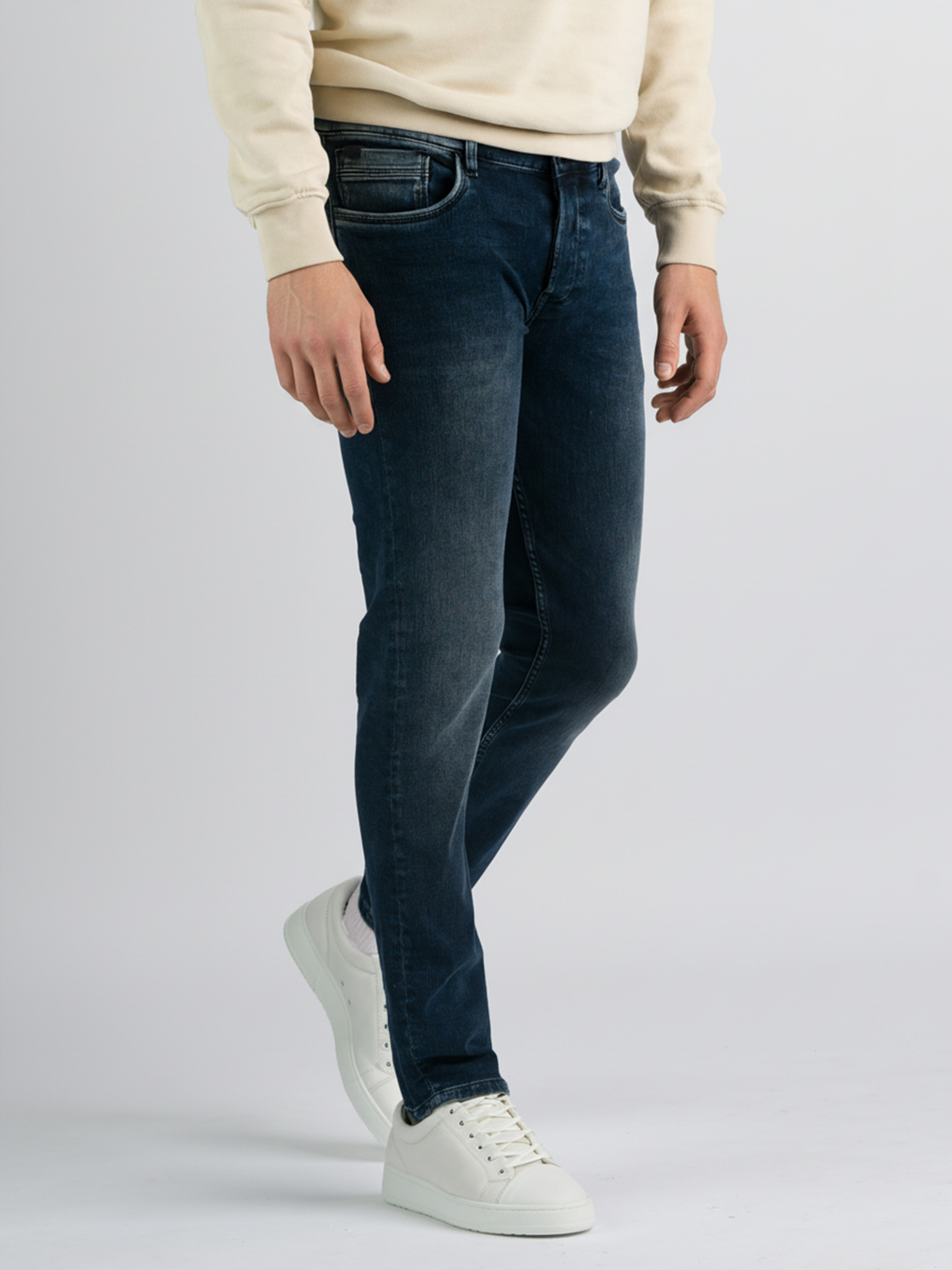 247Jeans Palm Skinny  SK71 Blue Black Denim Used