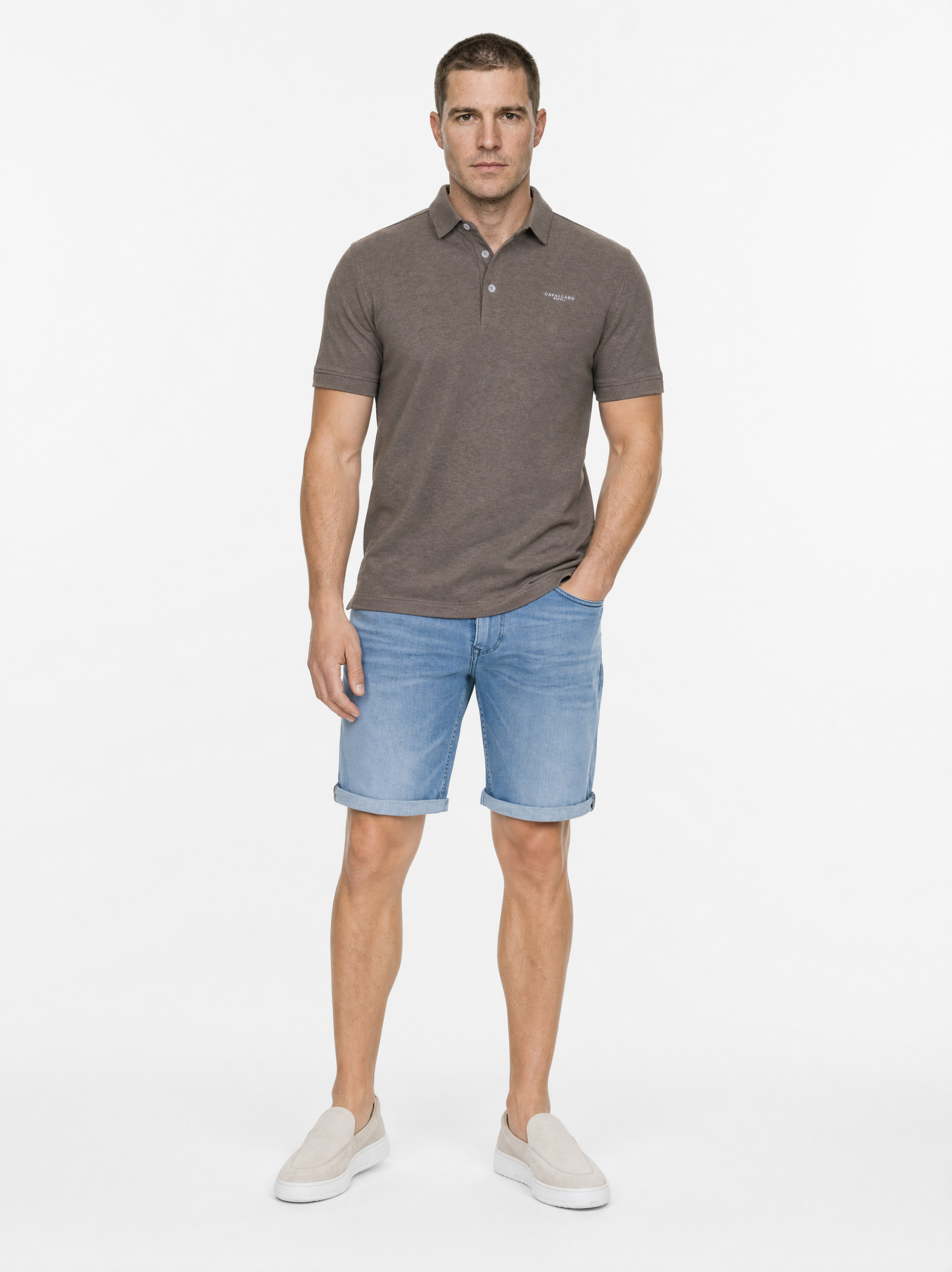 247Jeans Palm Slim Short SH06 Bleached Denim Used