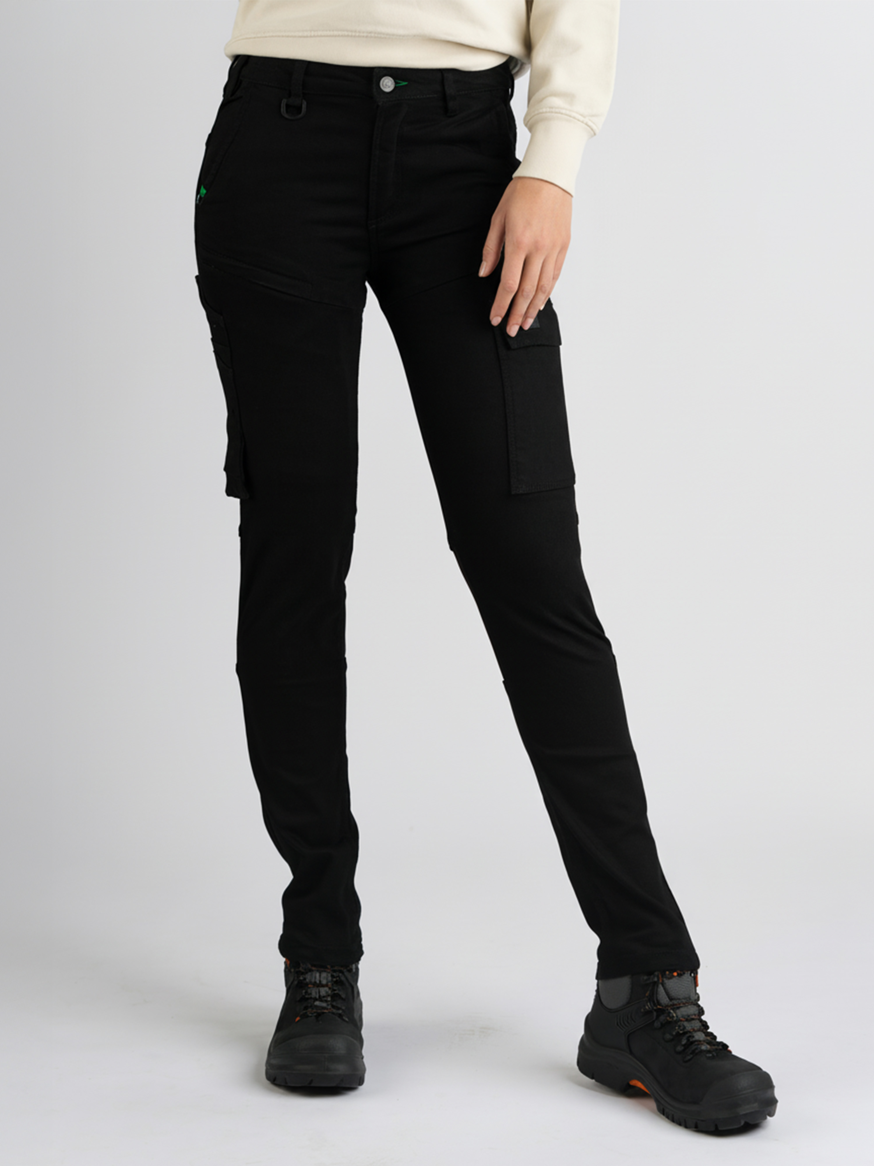 247Jeans Panda Workwear W22 Black Denim Used