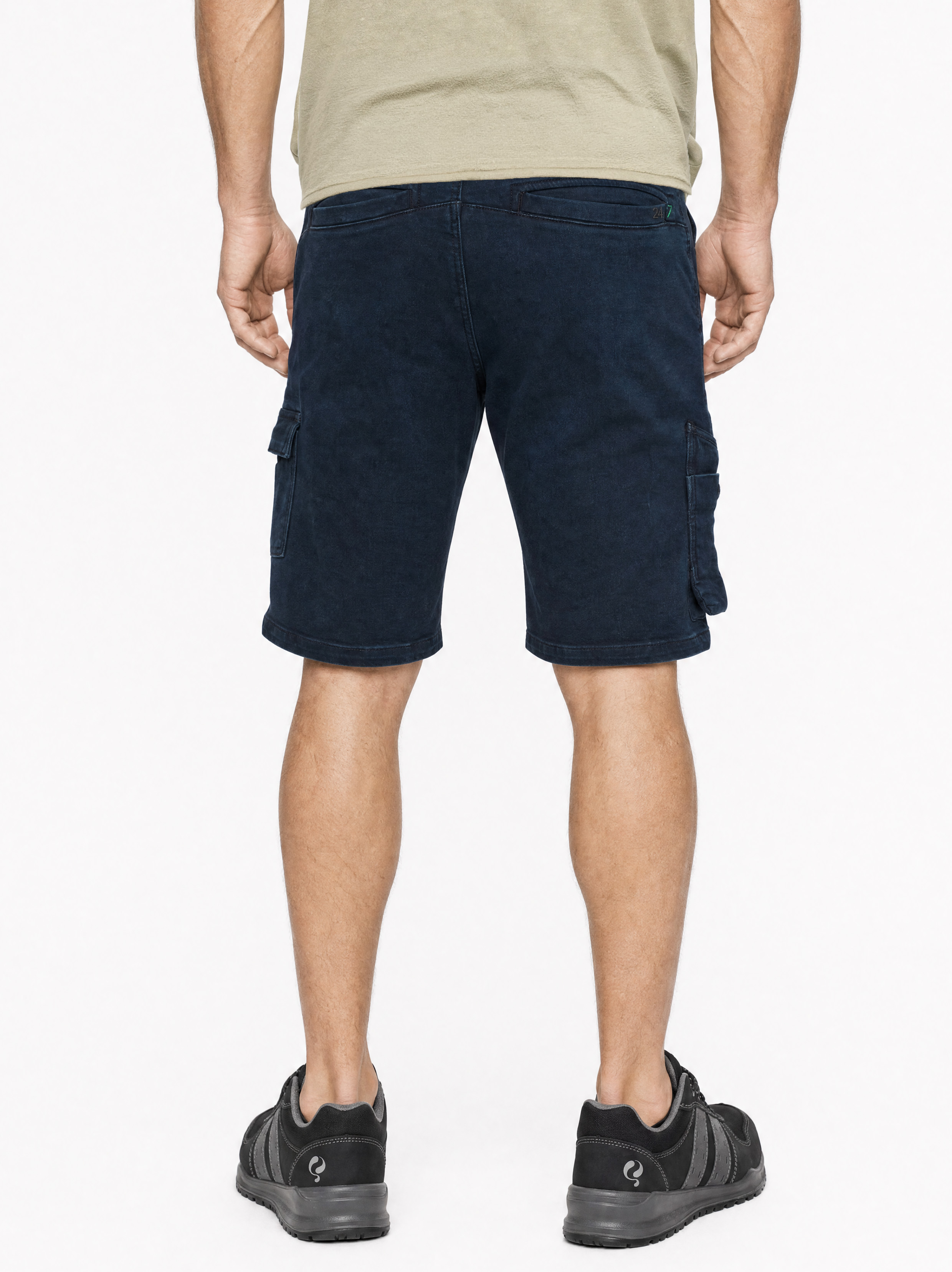247Jeans Jaguar Short Workwear W86 Blue Black Denim