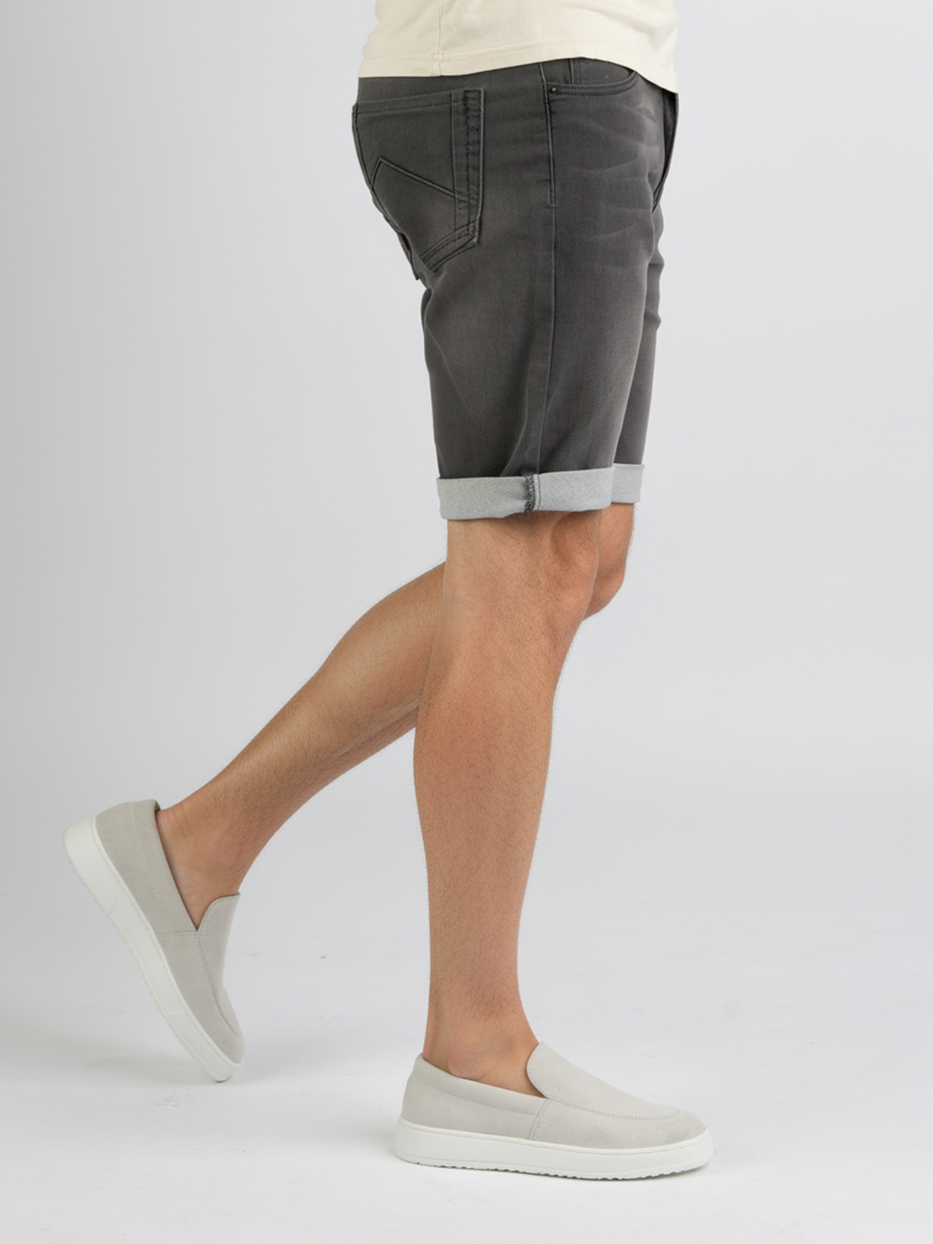 247Jeans Elm Short J04 Medium Grey Denim Used