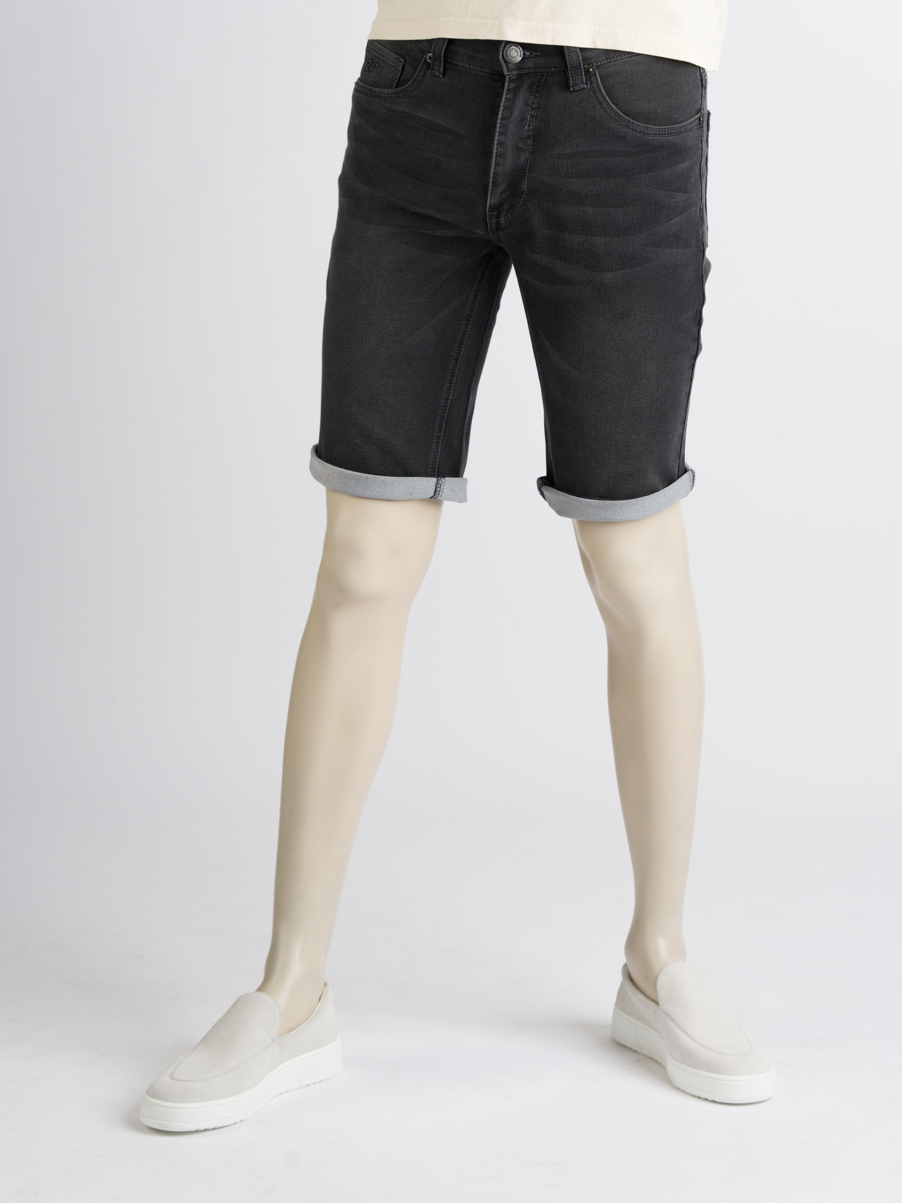 247Jeans Elm Short J04 Dark Grey Denim Used